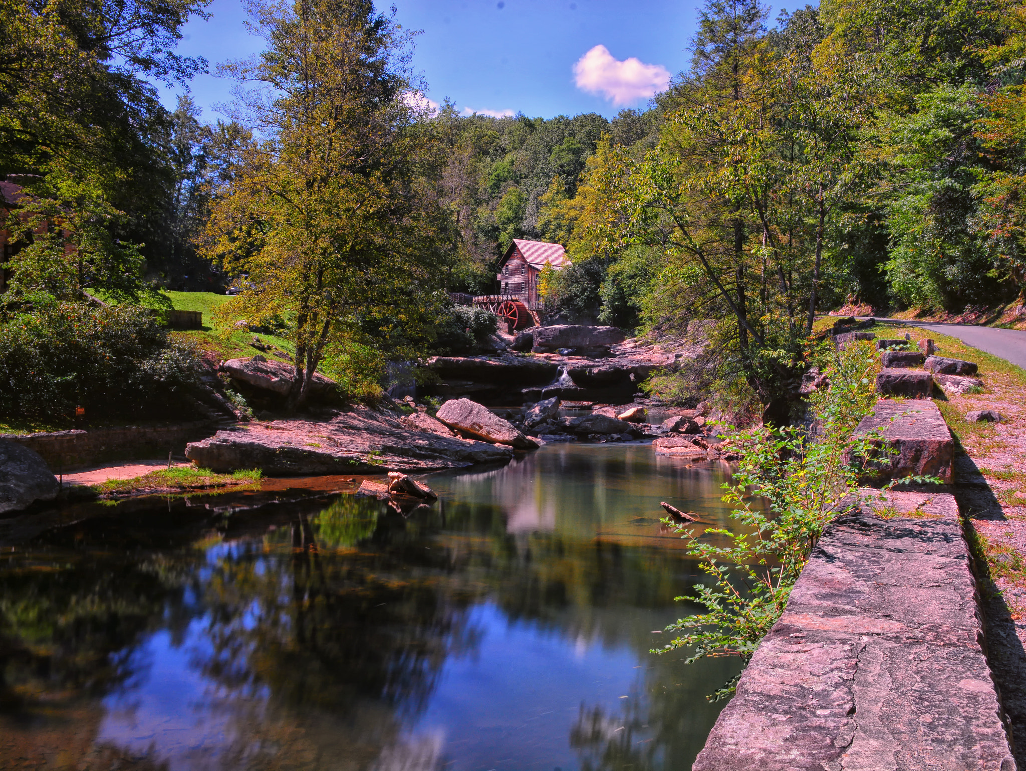Sigma 18-50mm F2.8-4.5 DC OS HSM sample photo. Glade creek mill photography