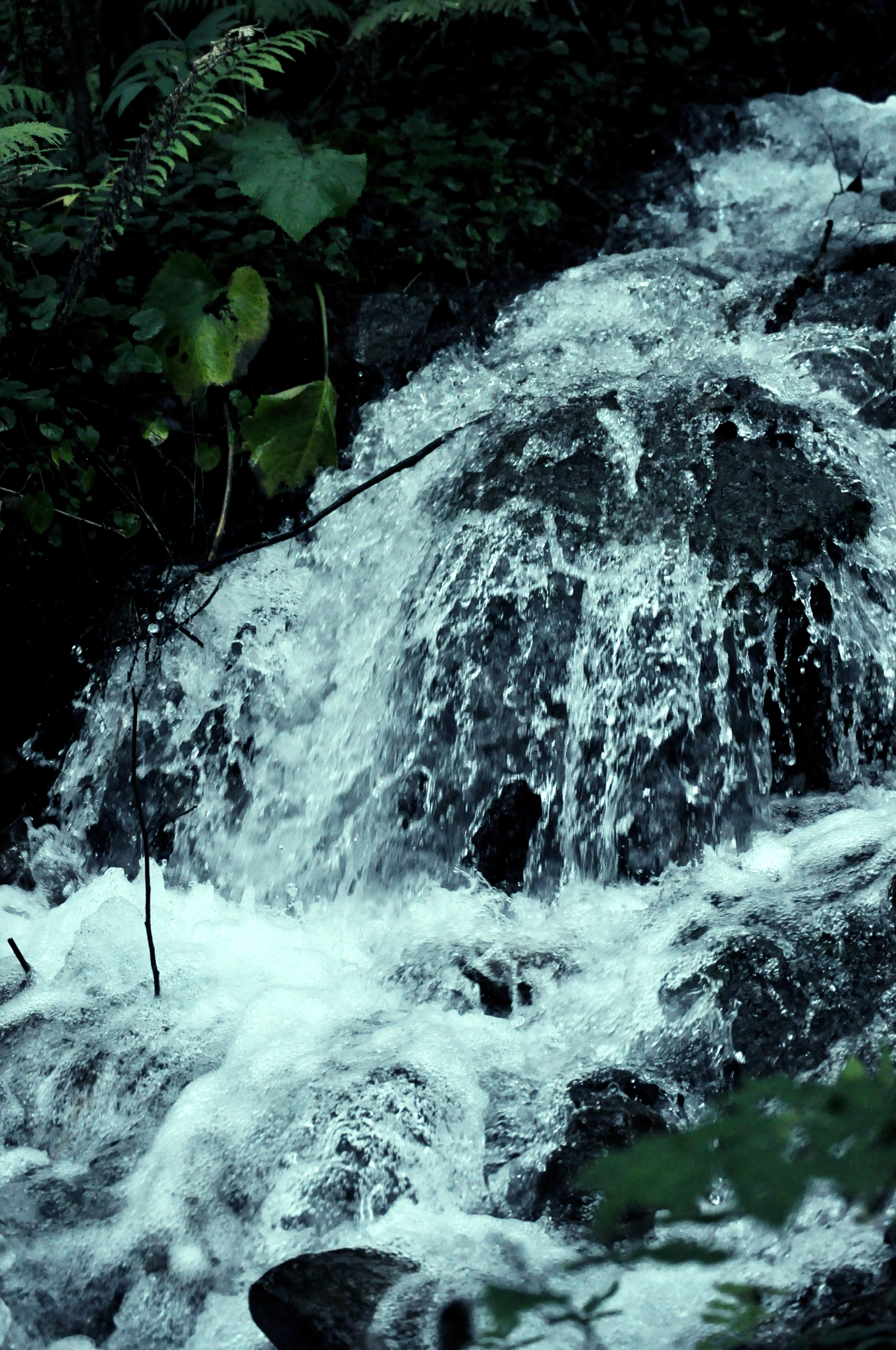 Nikon D5000 sample photo. River tetrakheva in shuapkho. georgia photography