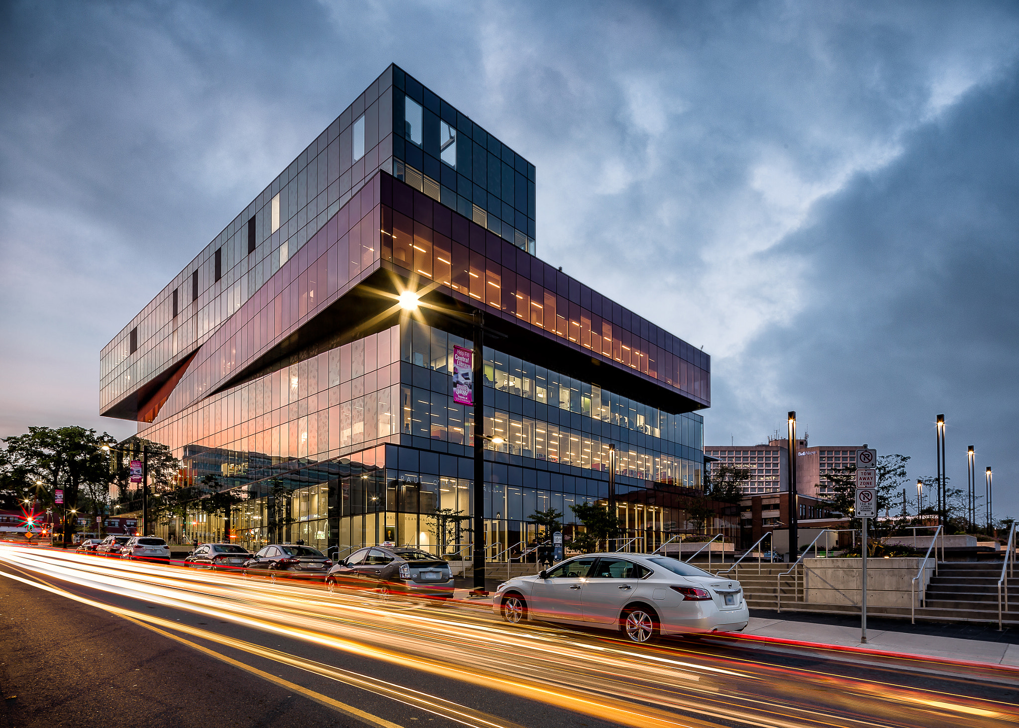 Canon TS-E 17mm F4L Tilt-Shift sample photo. Halifax central public library photography