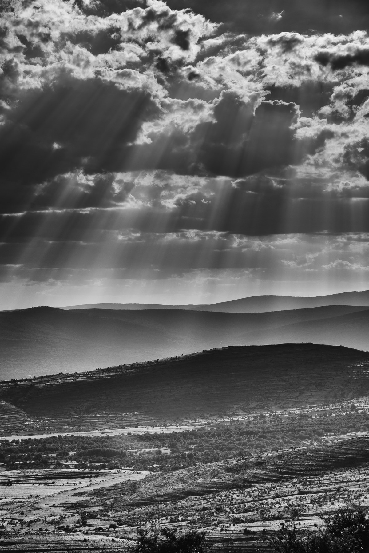 Sigma 70-200mm F2.8 EX DG Macro HSM II sample photo. Celtiberian hill-fort "alto de la cruz" photography