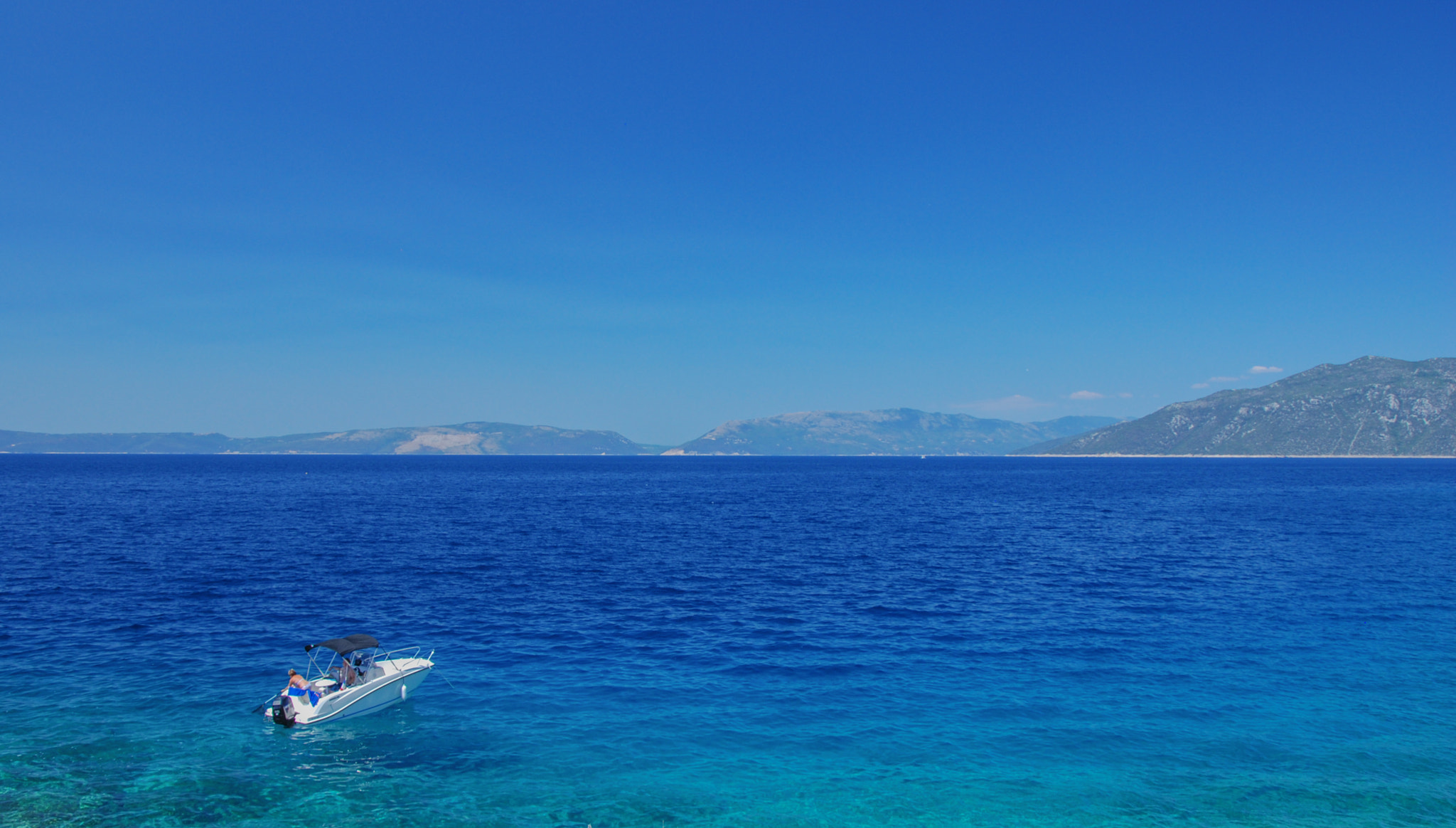 Nikon D40X sample photo. Waters of cres (croatia) photography