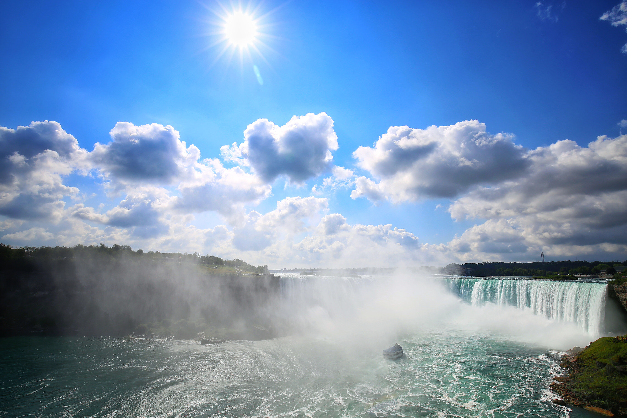 Canon EF 16-35mm F4L IS USM sample photo. Niagara falls photography