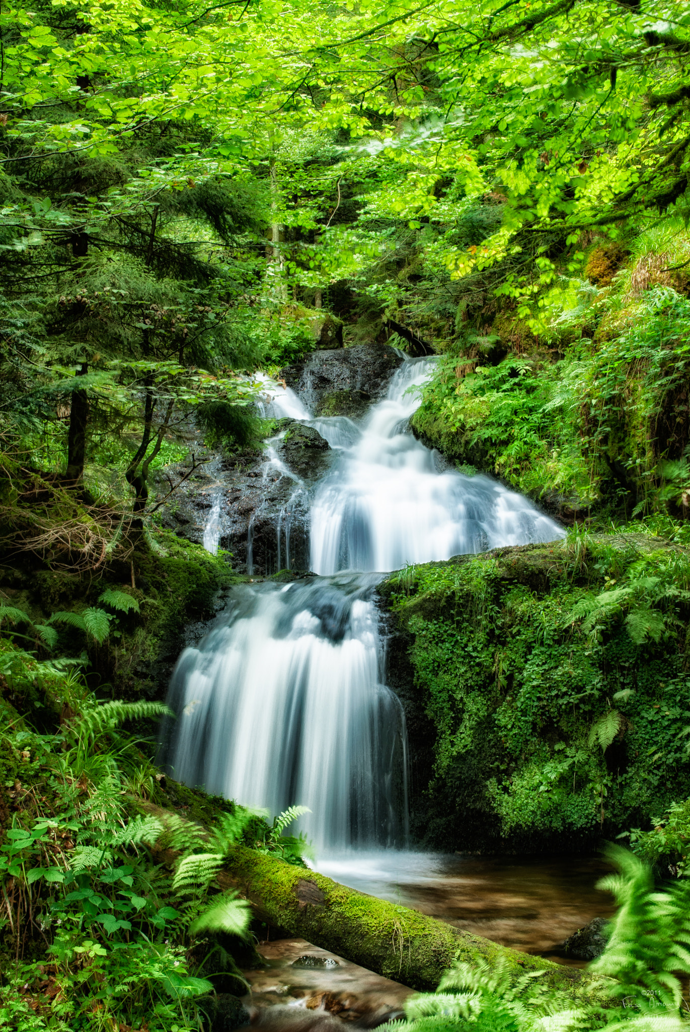 Nikon D200 sample photo. Charlemagne's waterfall photography