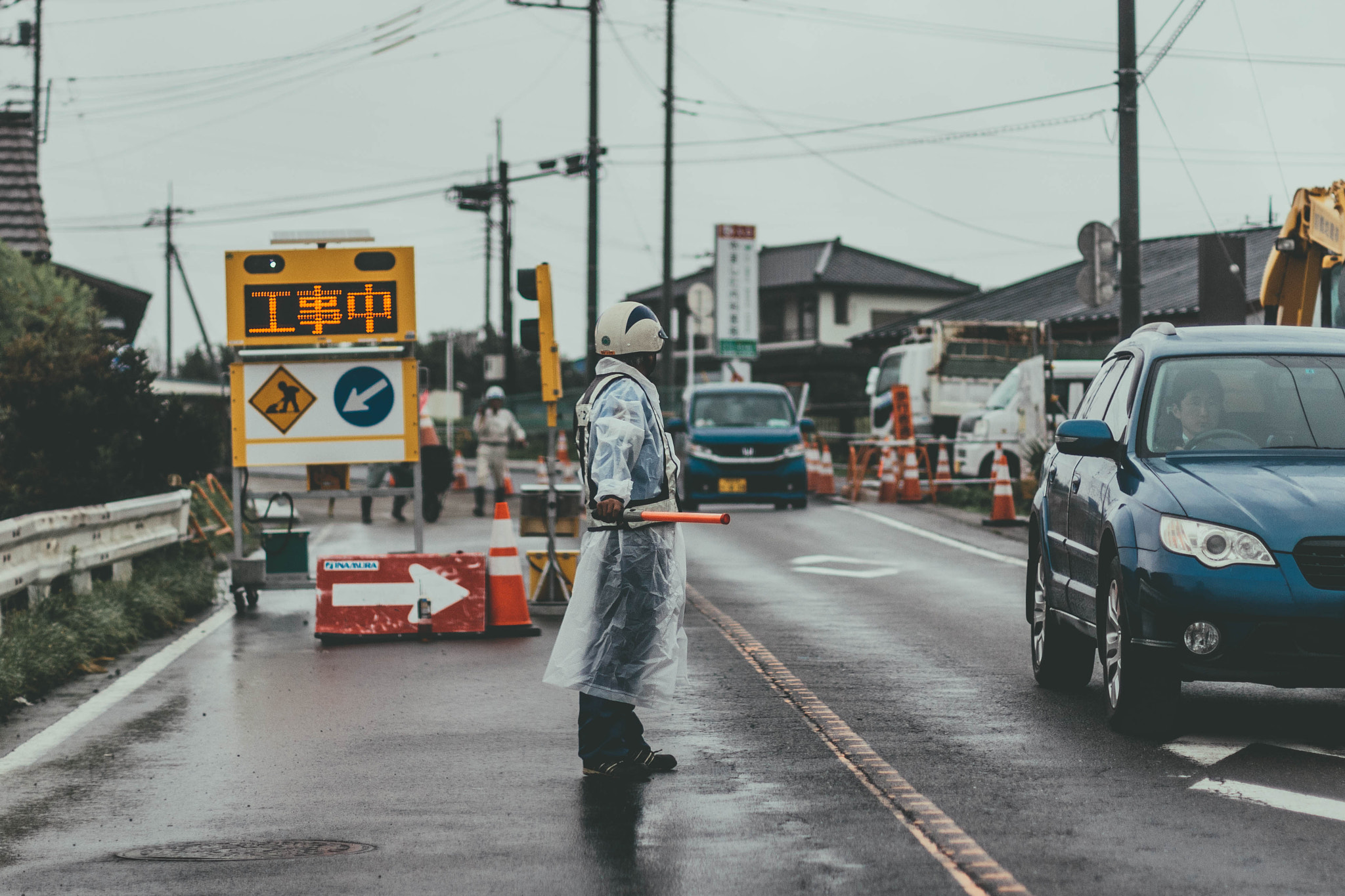 Canon EOS 700D (EOS Rebel T5i / EOS Kiss X7i) sample photo. Road work ahead photography