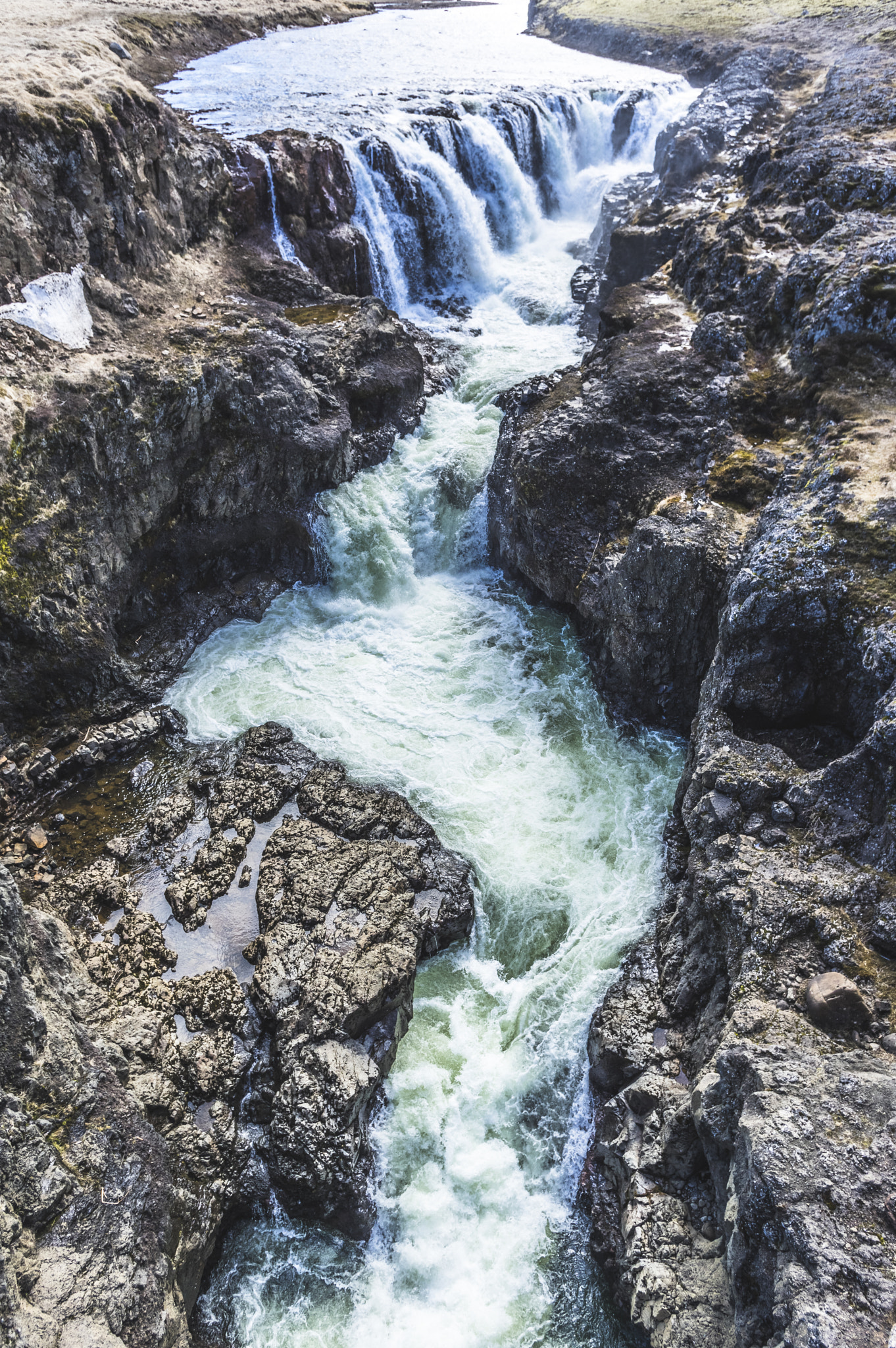 Pentax K-3 sample photo. Icelandic waterfall photography