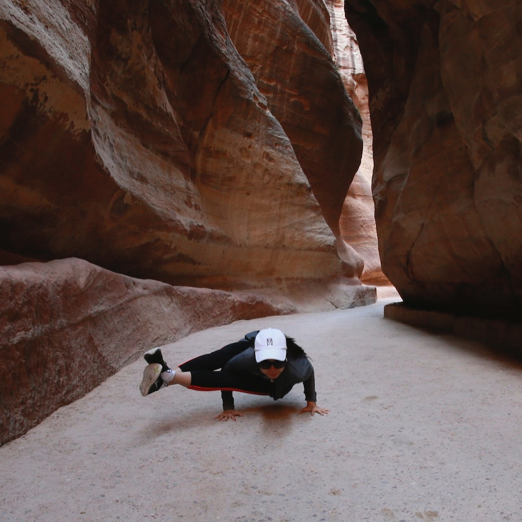 Canon EOS-1D X + Canon EF 15mm F2.8 Fisheye sample photo. Yoga at petra! photography