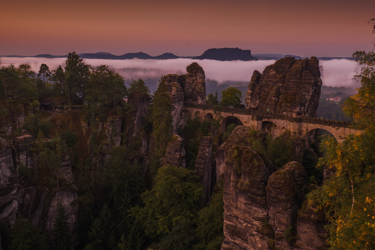 Tamron 18-270mm F3.5-6.3 Di II PZD sample photo. Bastei im elbsandsteingebirge photography