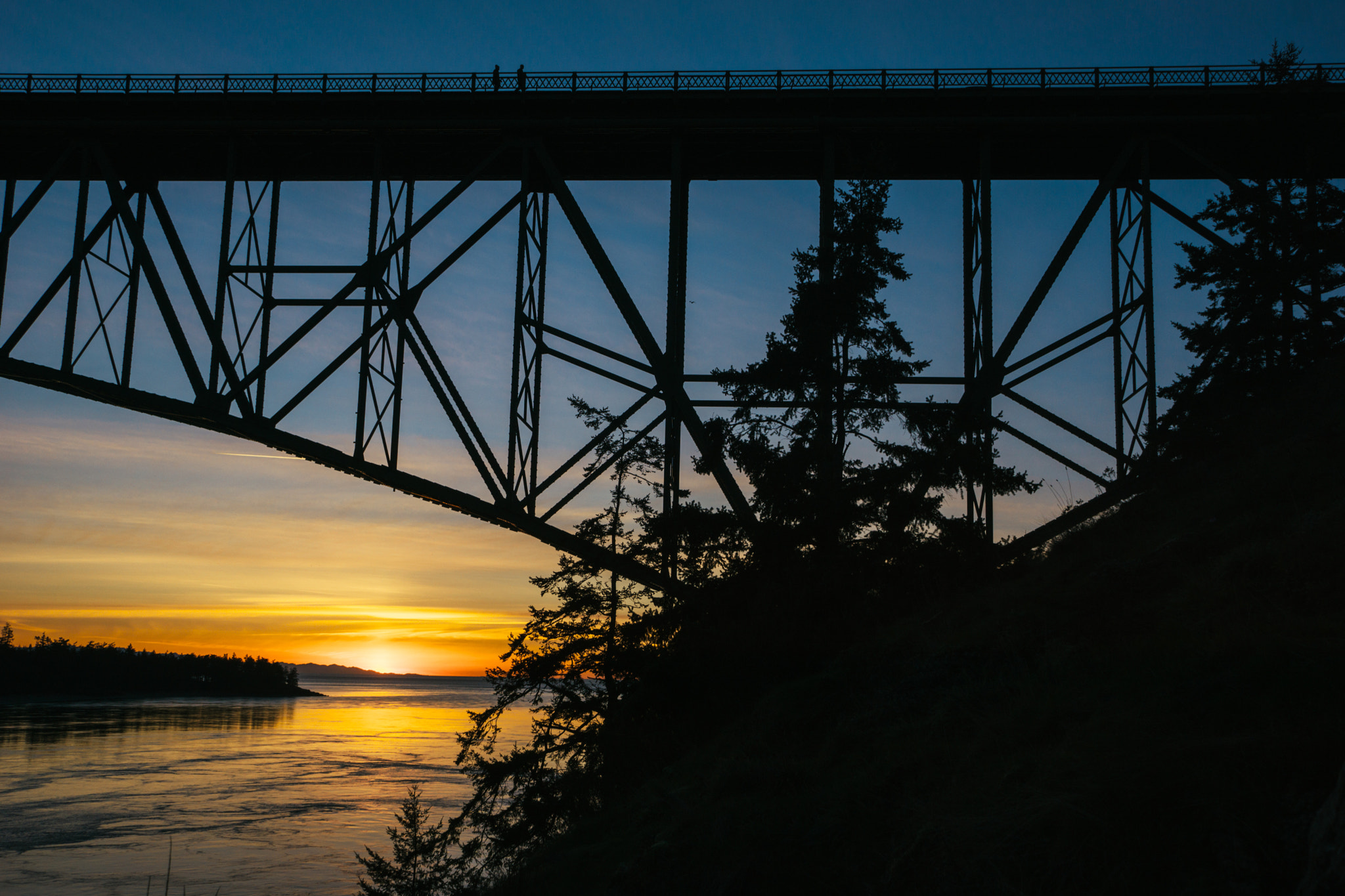 Sony Sonnar T* E 24mm F1.8 ZA sample photo. Deception pass bridge photography