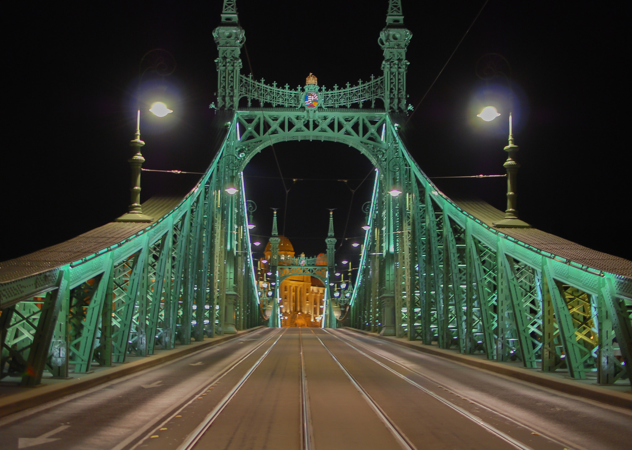 Nikon D40X + Nikon AF-S DX Nikkor 35mm F1.8G sample photo. Liberty bridge - budapest photography