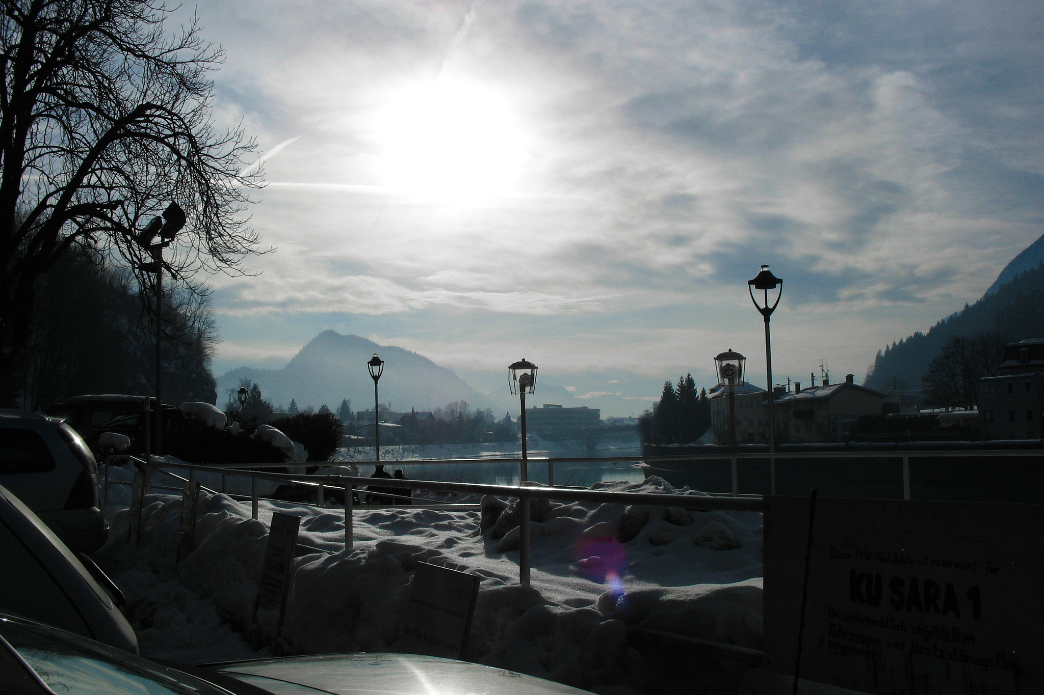 Canon POWERSHOT A610 sample photo. Kufstein winter photography