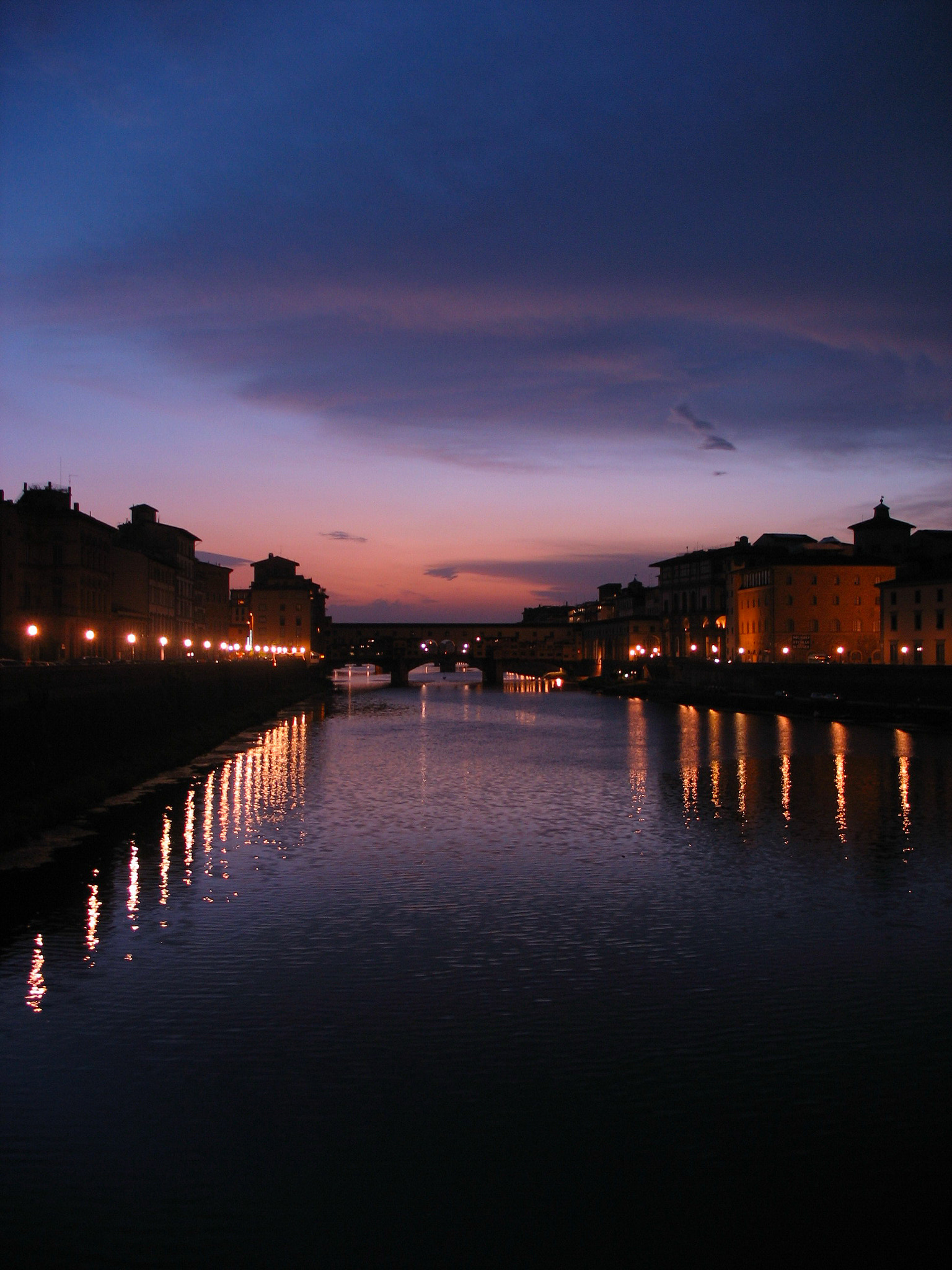 Canon POWERSHOT A610 sample photo. Ponte vecchio photography