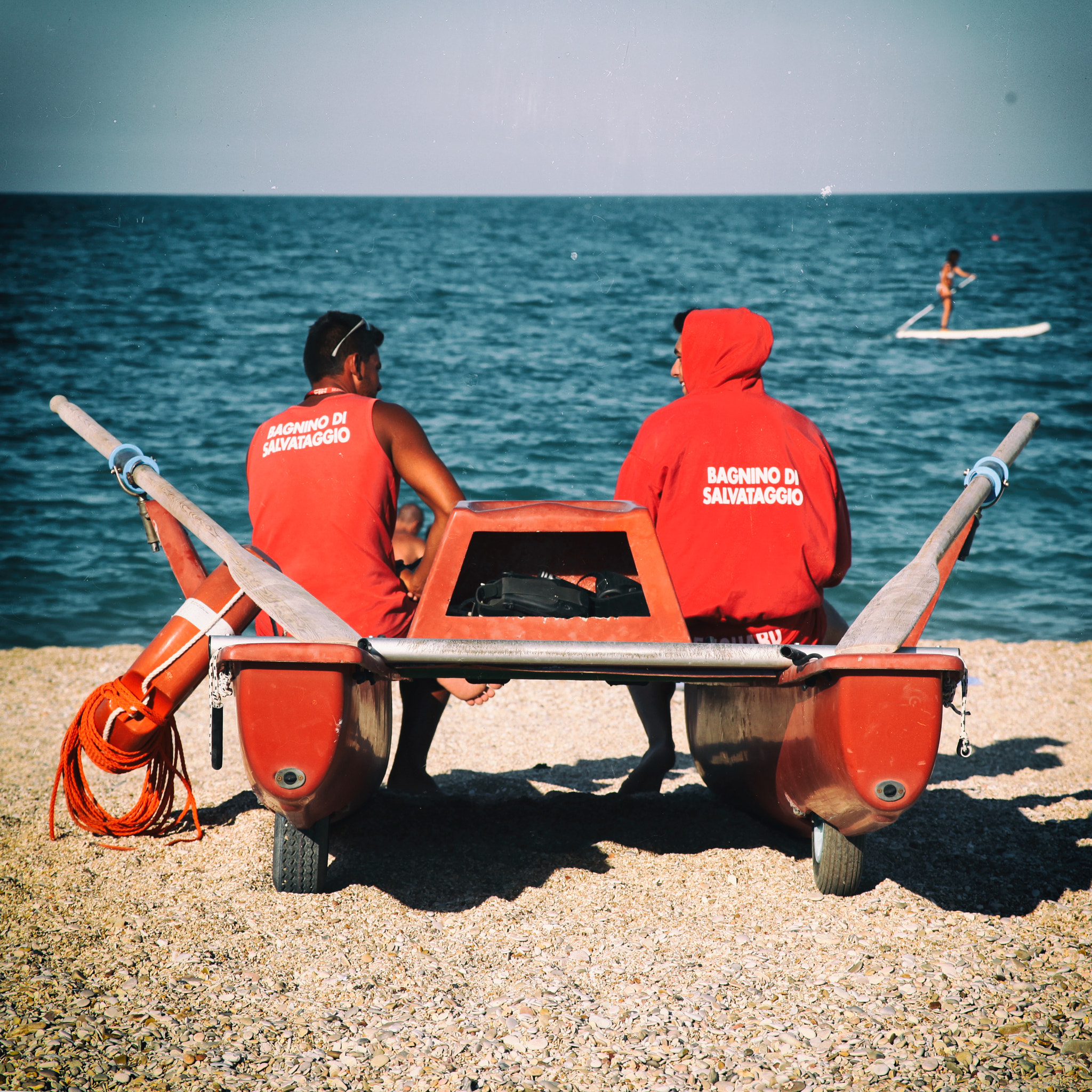 Canon EF 28-105mm f/3.5-4.5 USM sample photo. Lifeguards photography