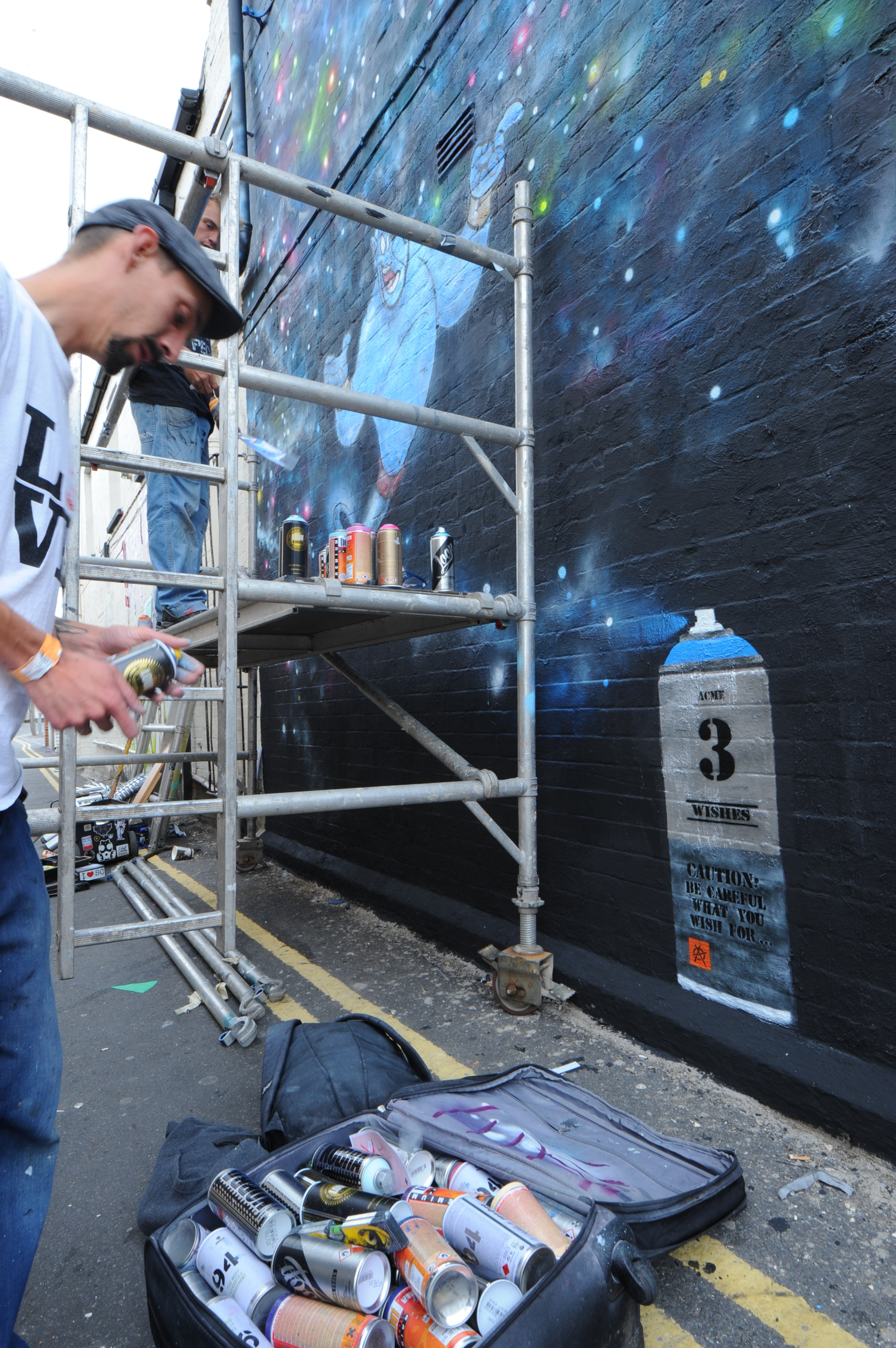 Nikon D3 sample photo. Burnham spray jam photography