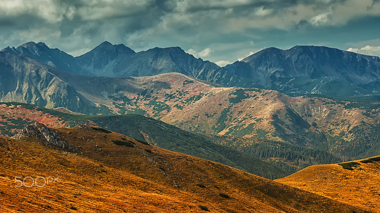 Pentax K200D + Tamron AF 70-300mm F4-5.6 Di LD Macro sample photo. West tatras photography