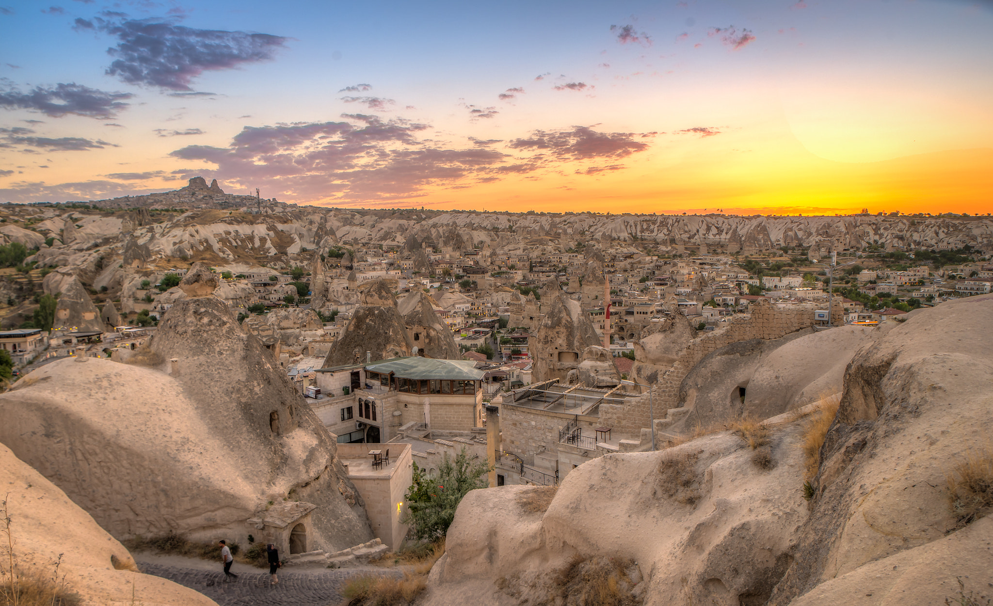 Nikon D4 sample photo. Sunset view from cappadocia photography