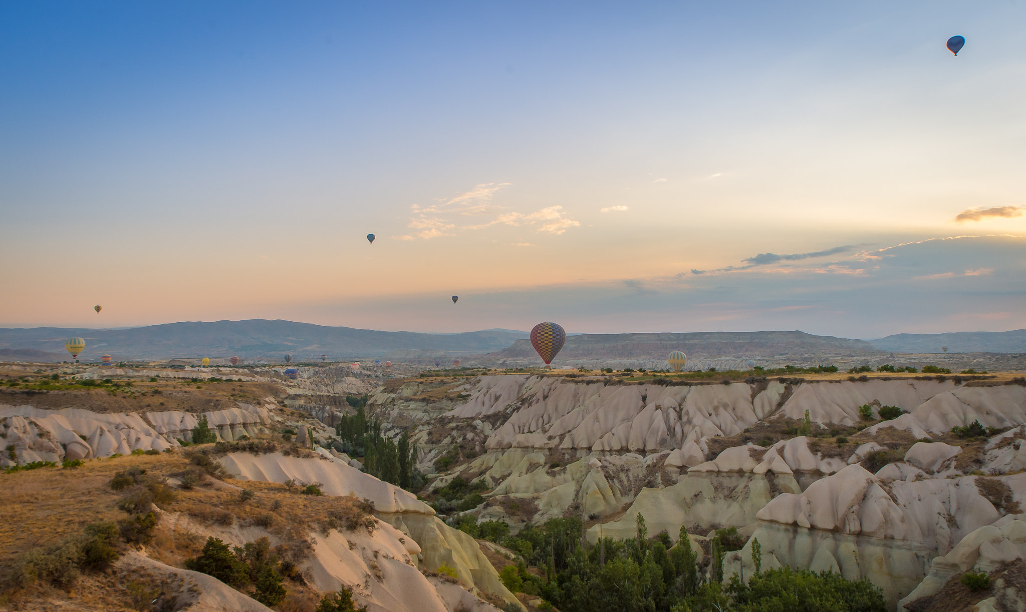 Nikon D4 + Tamron SP 24-70mm F2.8 Di VC USD sample photo. Air baloon ride in cappadocia, turkey photography