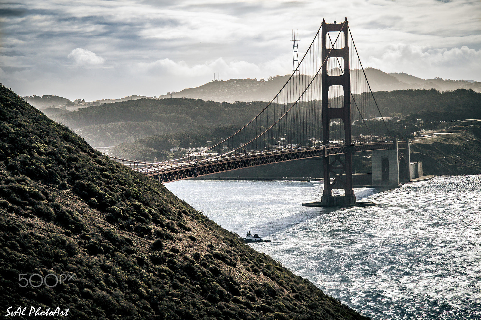 Canon EF-S 17-85mm F4-5.6 IS USM sample photo. San francisco golden gate bridge photography