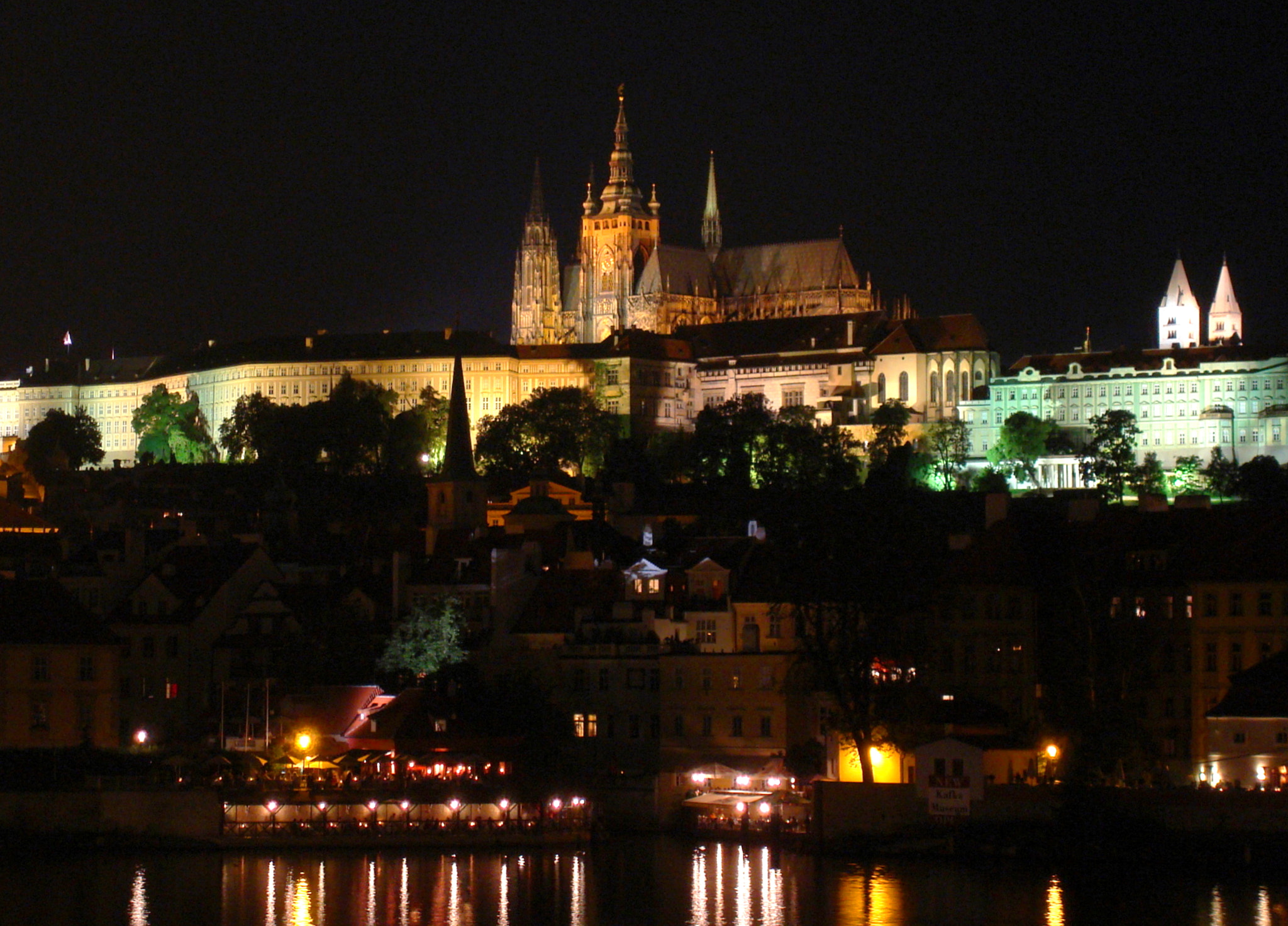 Sony DSC-W80 sample photo. Prague castle photography