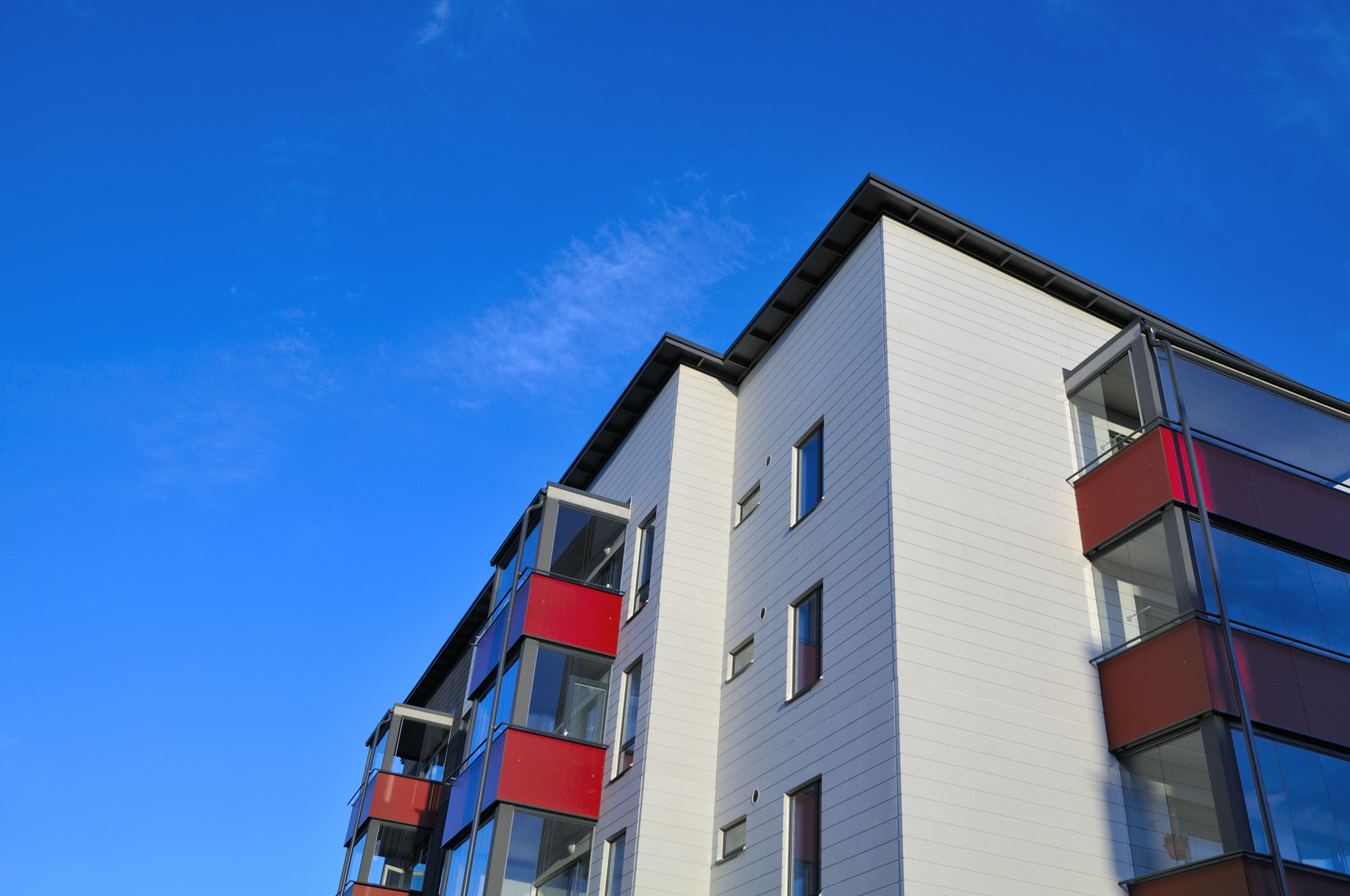 Nikon D300S sample photo. A block of flats photography