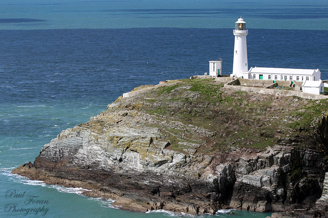 Canon EF 70-200mm F2.8L IS II USM sample photo. South stack lighthouse photography