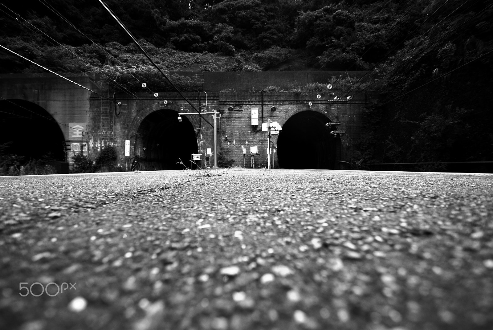 Nikon D40X sample photo. Tunnel photography