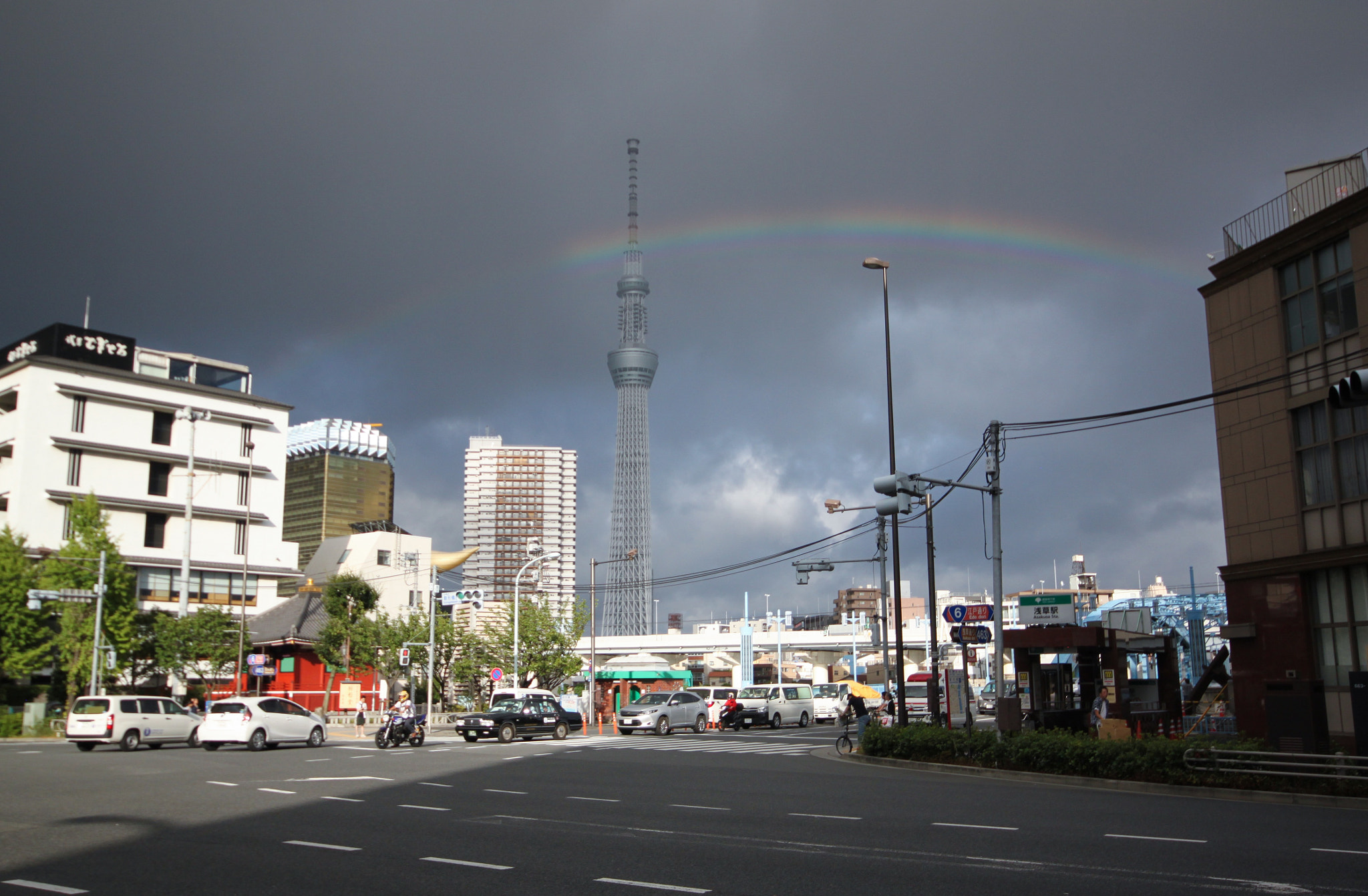 Sigma 10-20mm F4-5.6 EX DC HSM sample photo. Lucky tokyo rainbow! photography