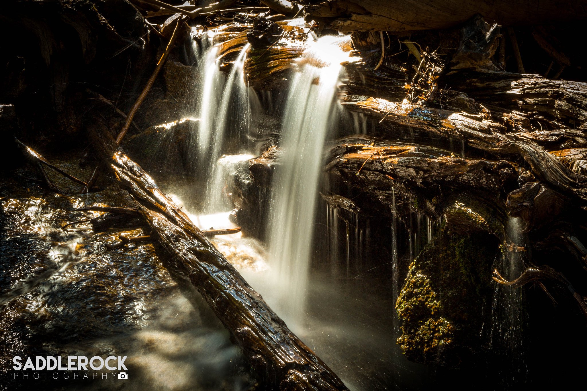 Canon EF-S 17-55mm F2.8 IS USM sample photo. Whitney portal waterfall photography