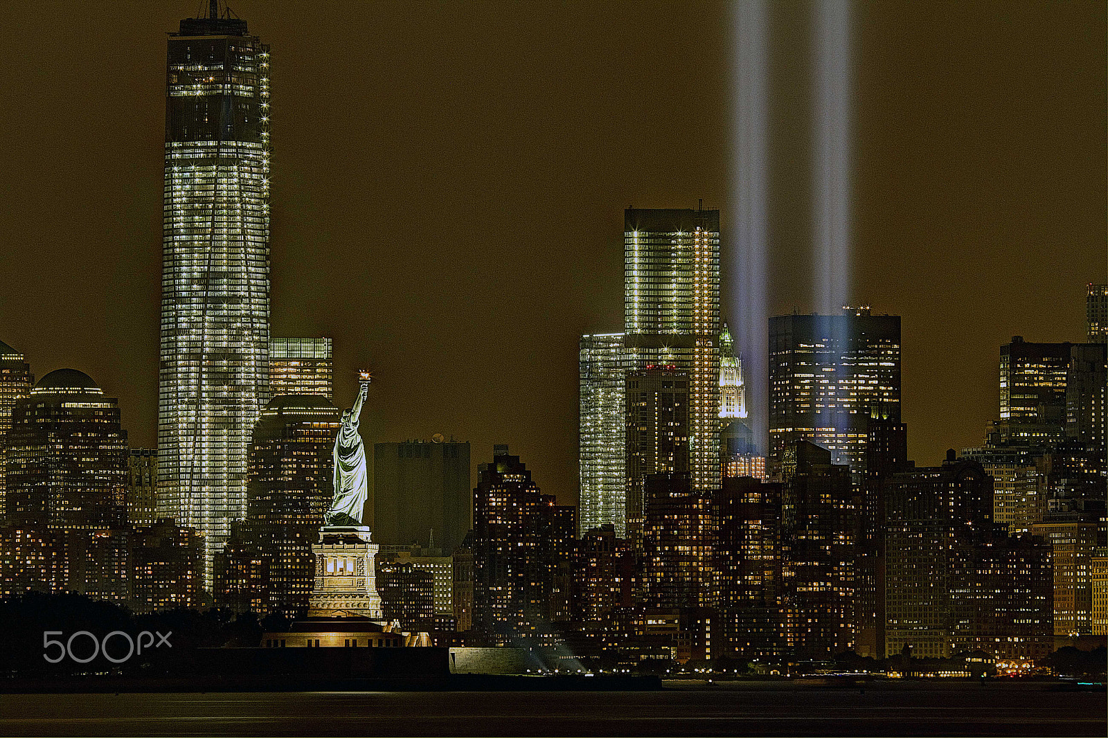 Canon EOS 7D + Canon EF 100-400mm F4.5-5.6L IS USM sample photo. Tribute in light september 11th 2013 photography