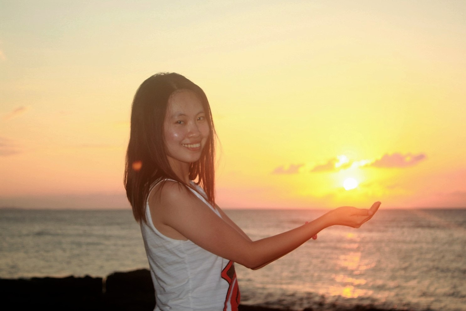 Canon EOS 500D (EOS Rebel T1i / EOS Kiss X3) sample photo. My sunset in ilocos photography