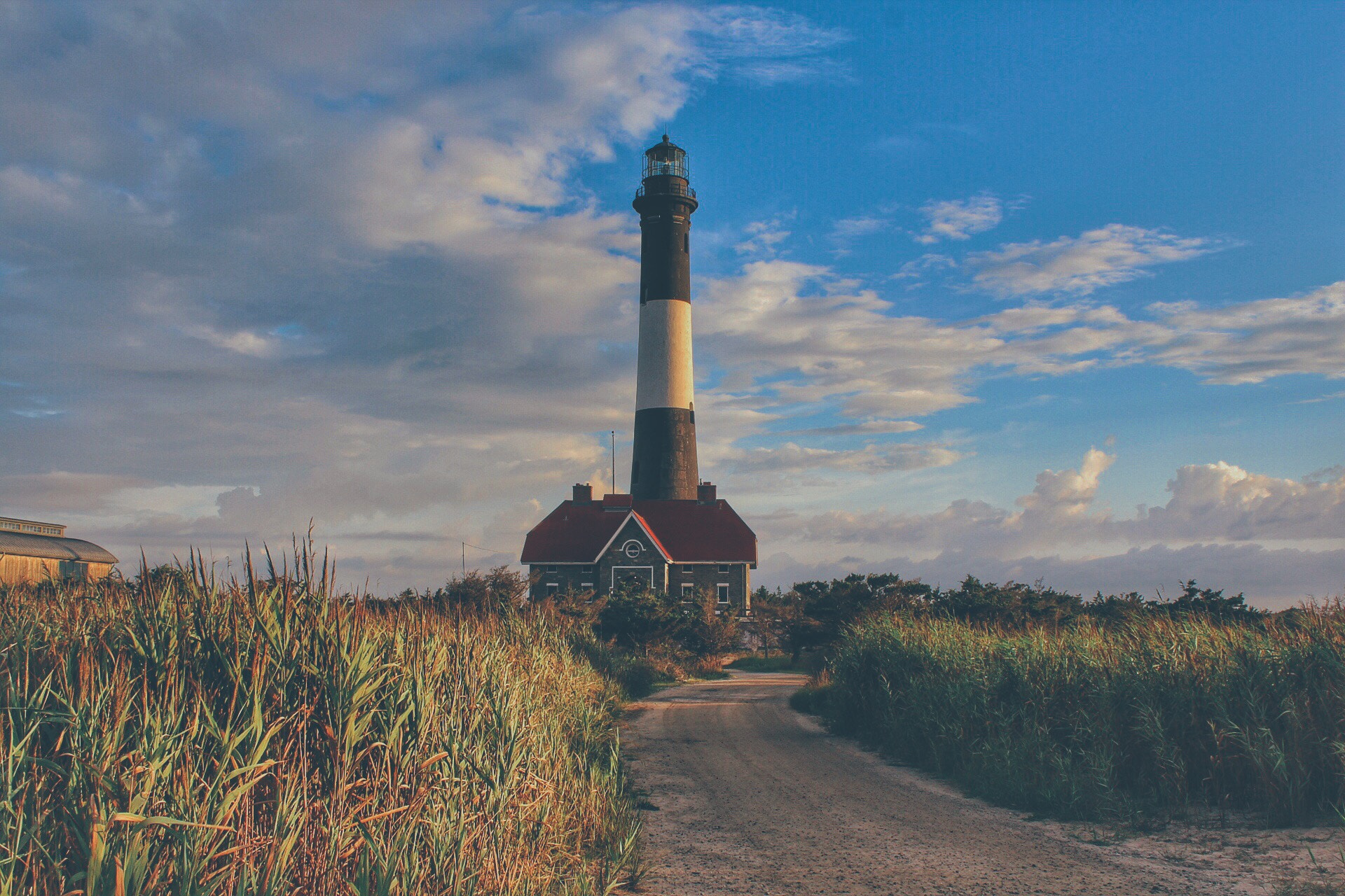 Canon EF-S 18-55mm F3.5-5.6 IS II sample photo. Fire island lighthouse photography