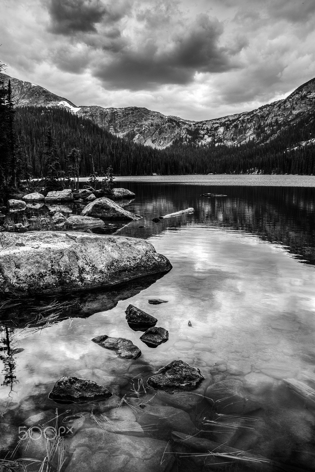 Canon EF-S 18-55mm F3.5-5.6 IS sample photo. Turquoise lake 2 photography