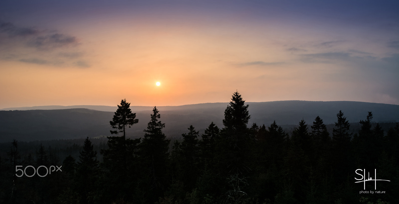 Sigma 18-50mm F2.8-4.5 DC OS HSM sample photo. Sonnenuntergang im harz photography