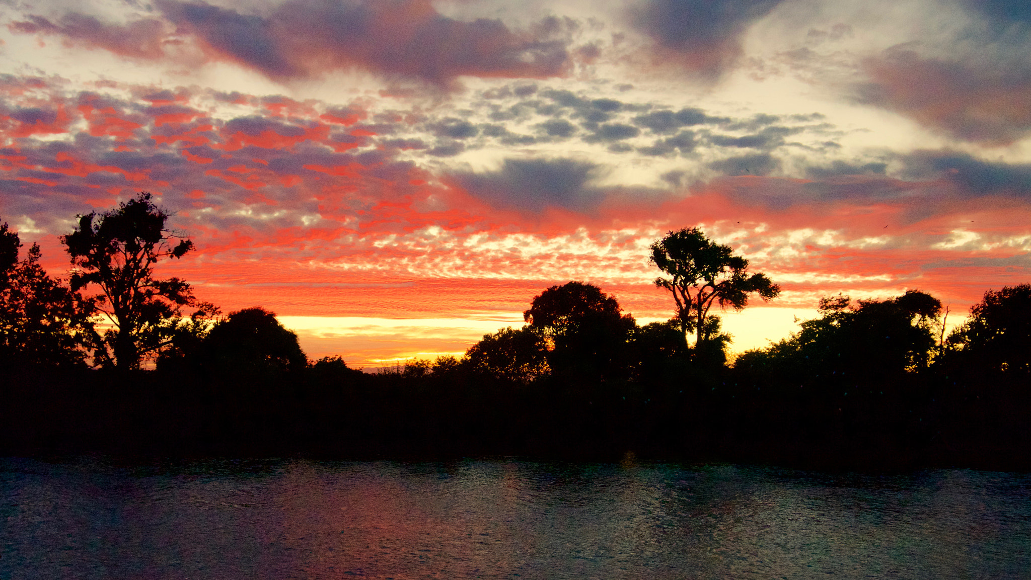 Panasonic Lumix DMC-GX1 sample photo. Delta fire infused sunset photography