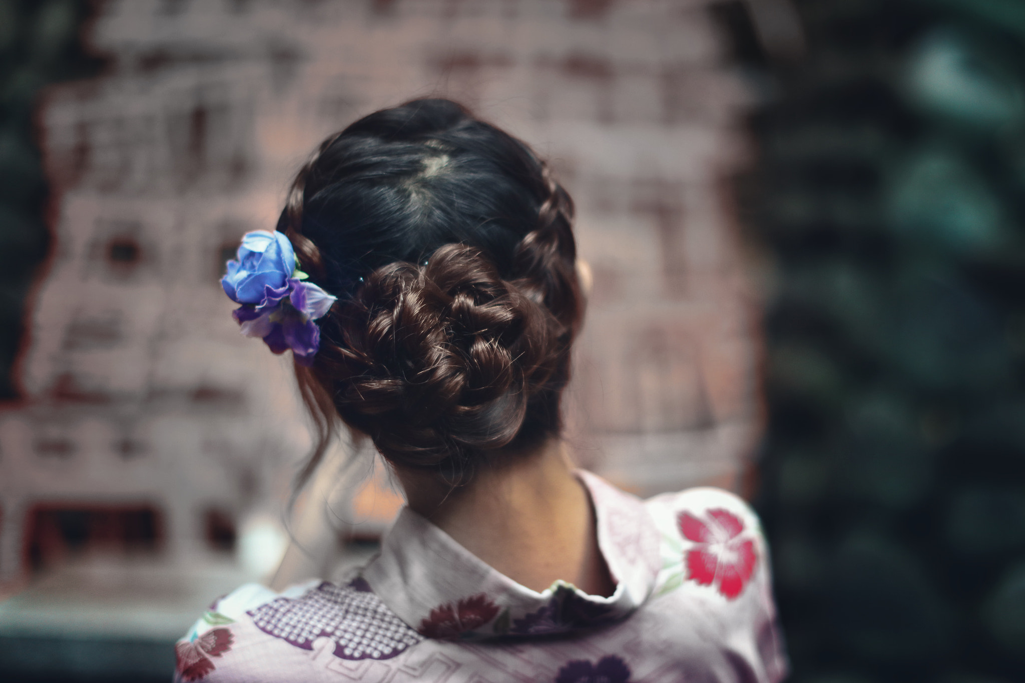 Canon EF 50mm F1.2L USM sample photo. Japanese woman photography