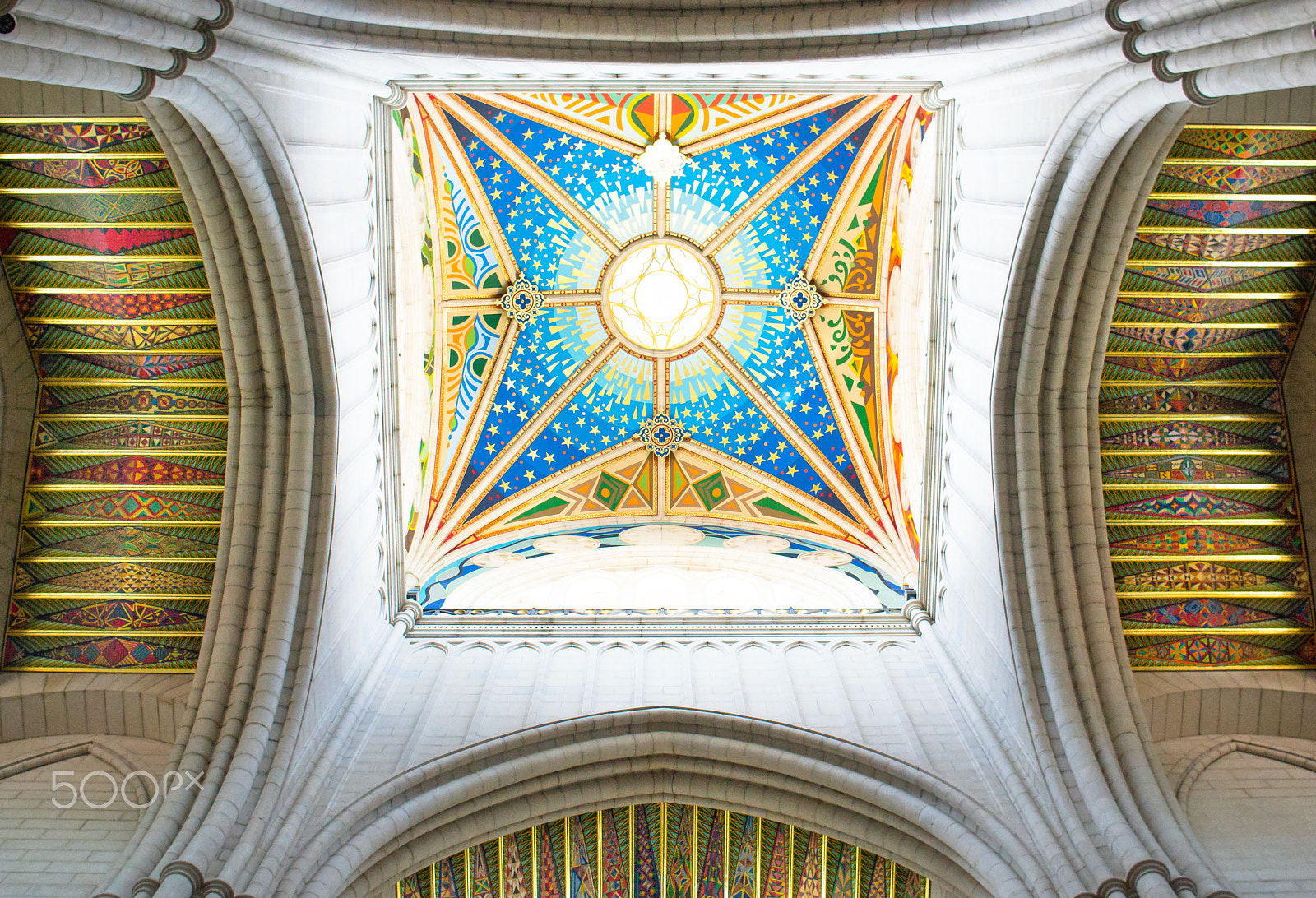 Pentax K-3 + A Series Lens sample photo. Almudena cathedral  (square cupola) photography