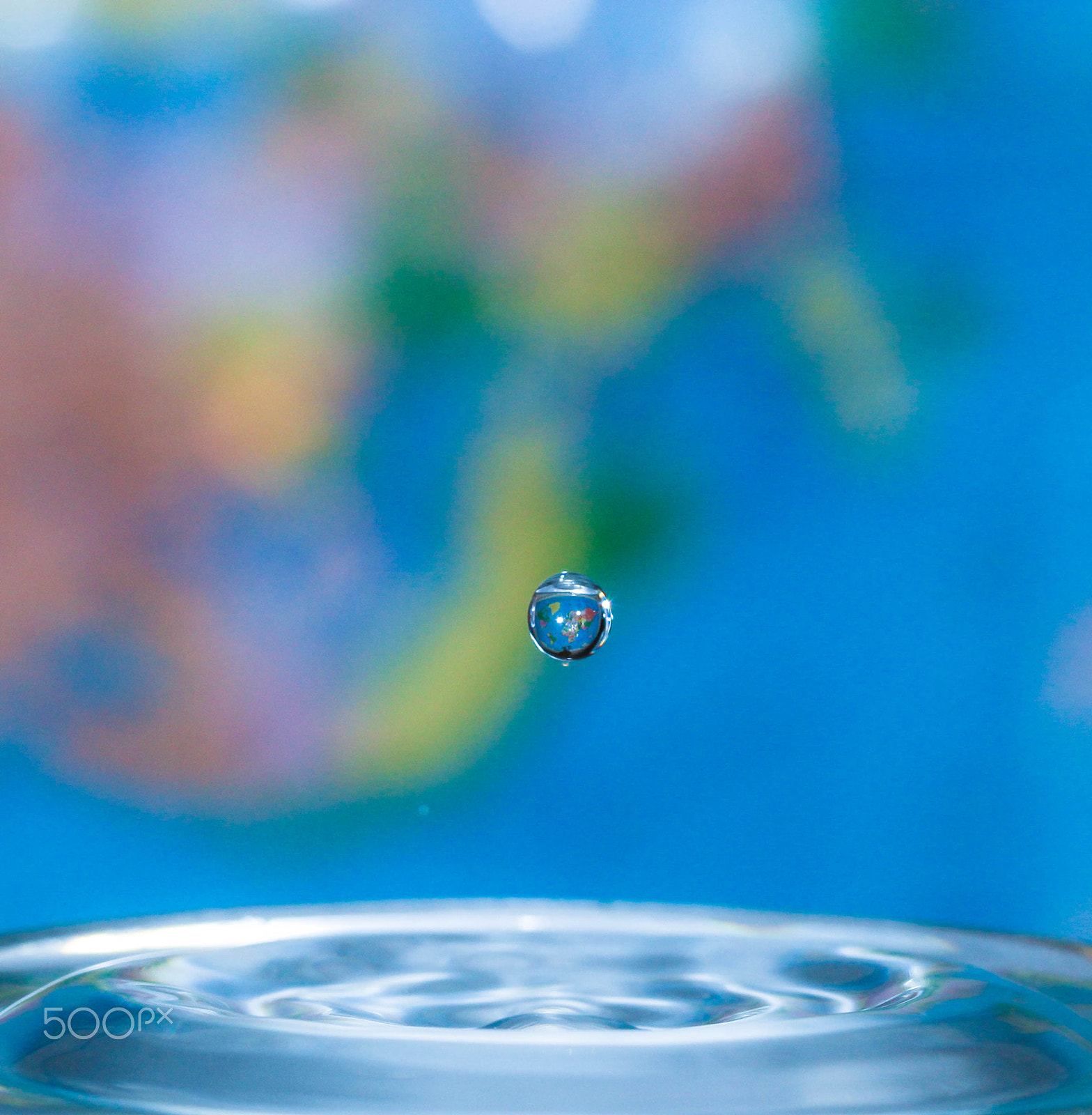 Canon EOS 650D (EOS Rebel T4i / EOS Kiss X6i) sample photo. World in drop of water photography