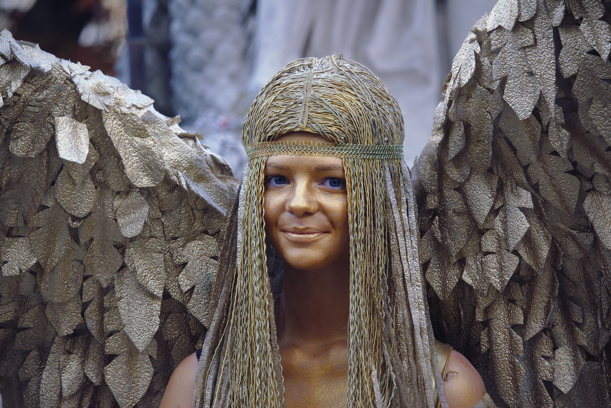Canon EF-S 55-250mm F4-5.6 IS STM sample photo. Golden angel photography