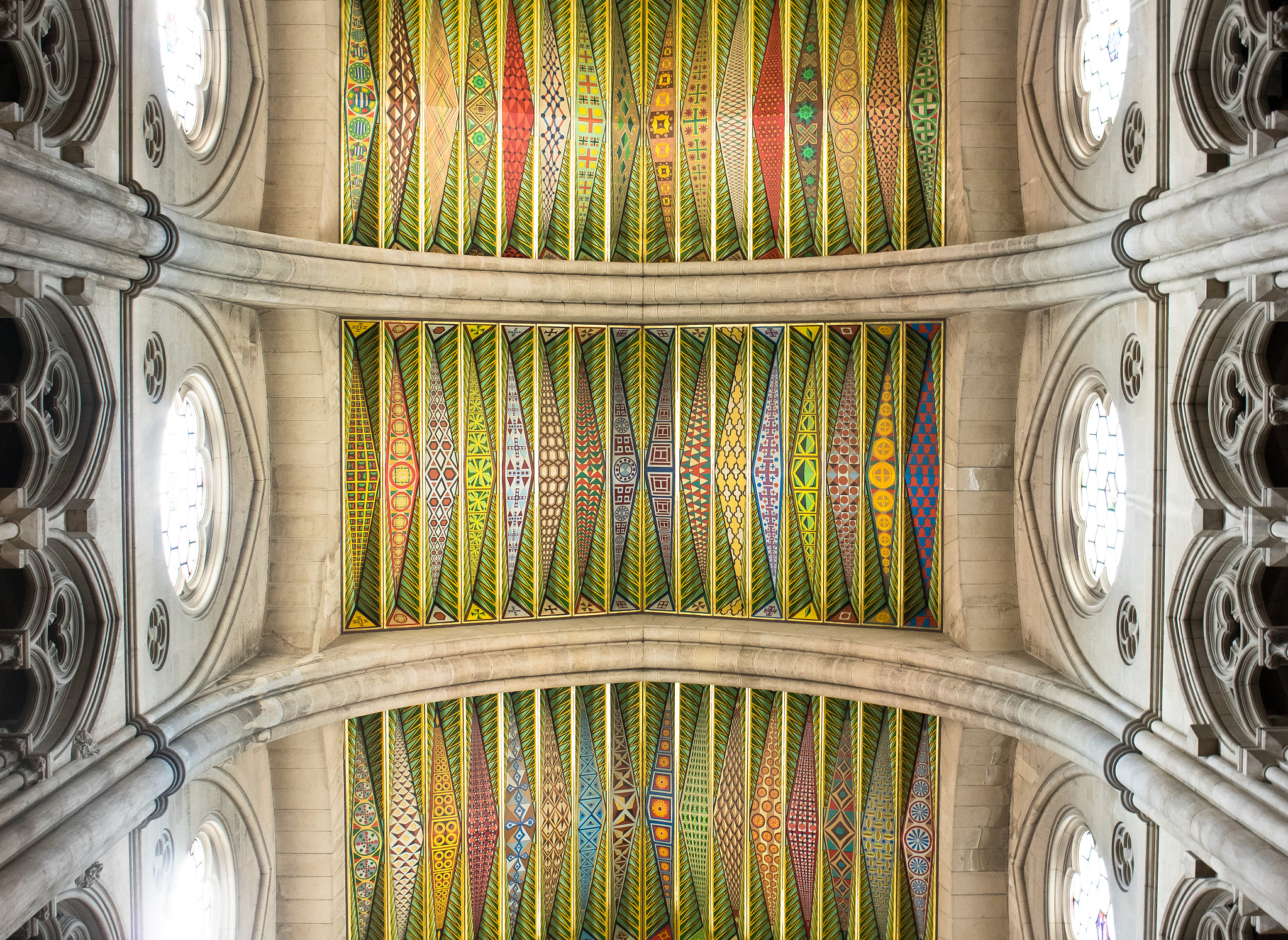 Pentax K-3 + A Series Lens sample photo. Almudena cathedral (ceiling) ii photography