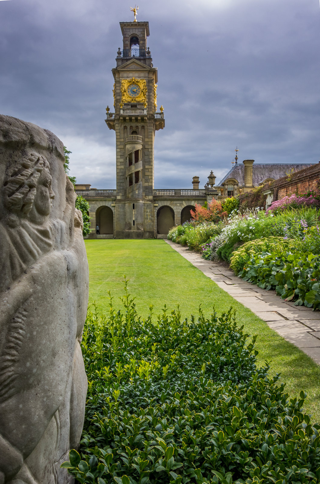 Hasselblad Stellar sample photo. Cliveden clock tower photography