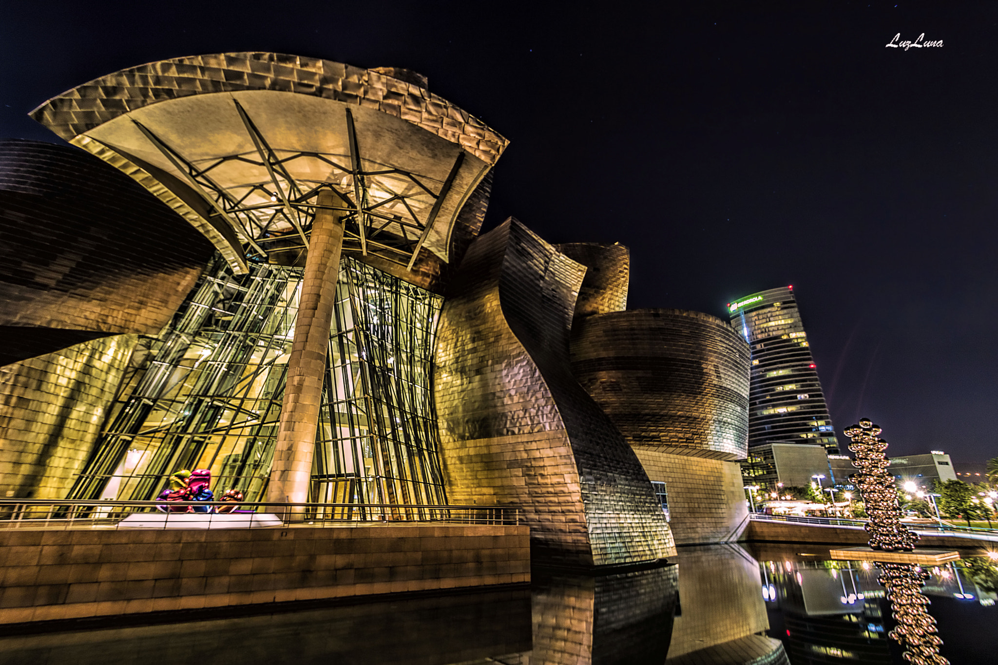 Sigma 10-20mm F3.5 EX DC HSM sample photo. Guggenheim bilbao photography