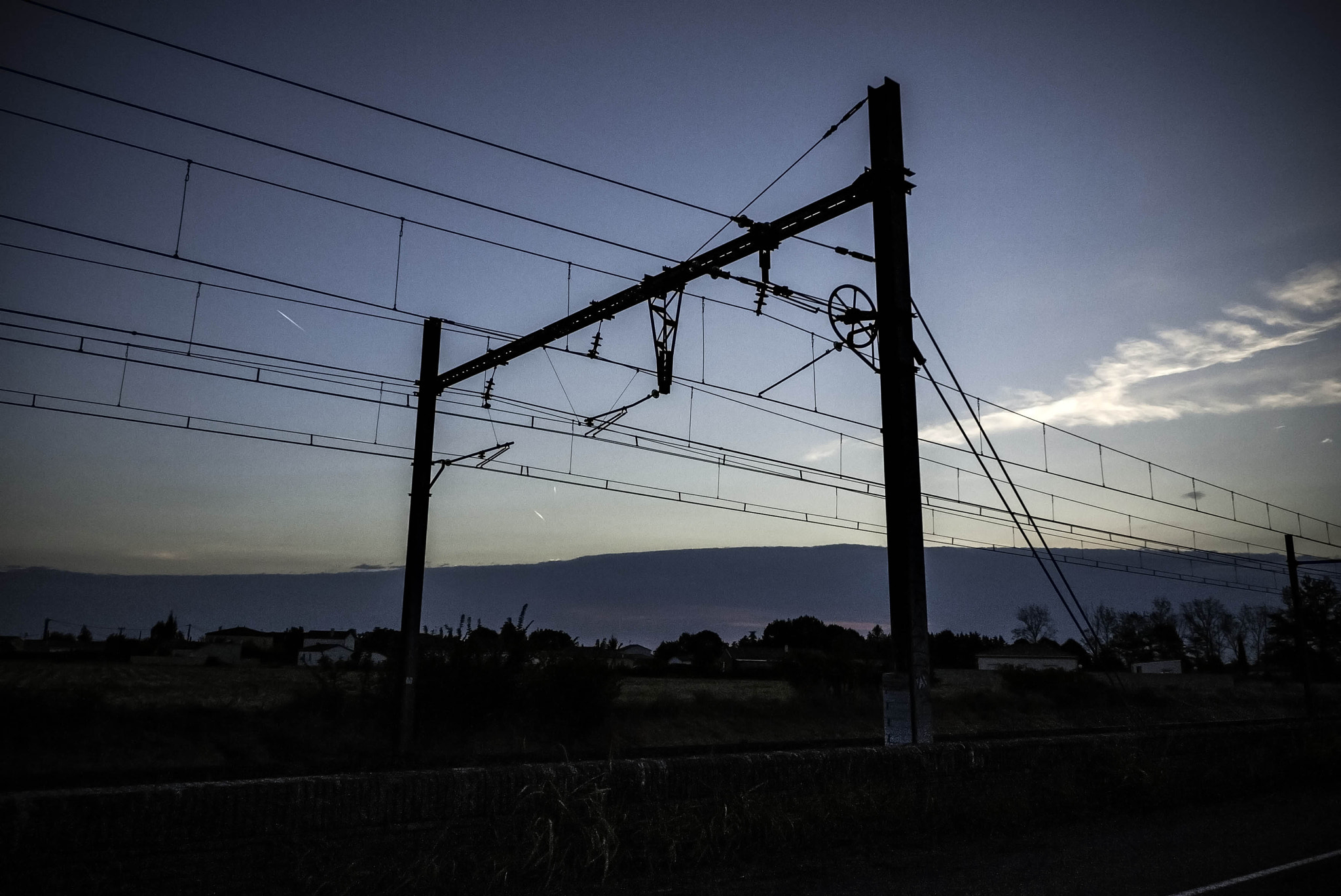 Panasonic Lumix DMC-G1 sample photo. Along the railroad photography