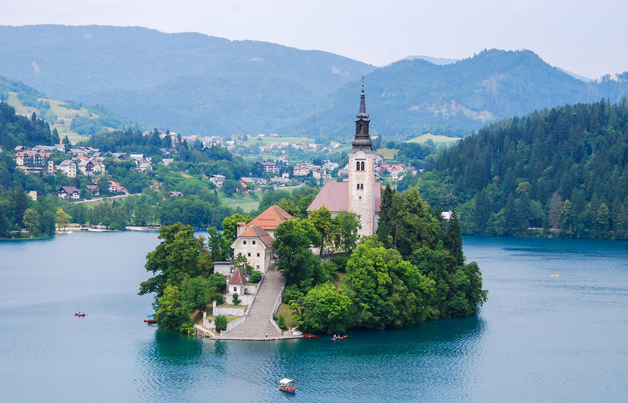 Nikon D40X sample photo. Lake bled - slovenia photography