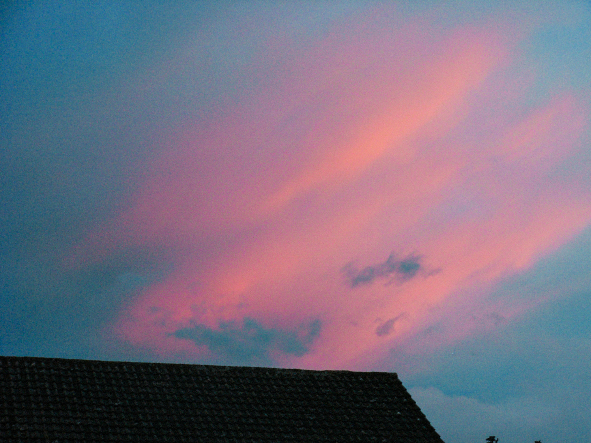 Ricoh Caplio R6 sample photo. Night sky photography