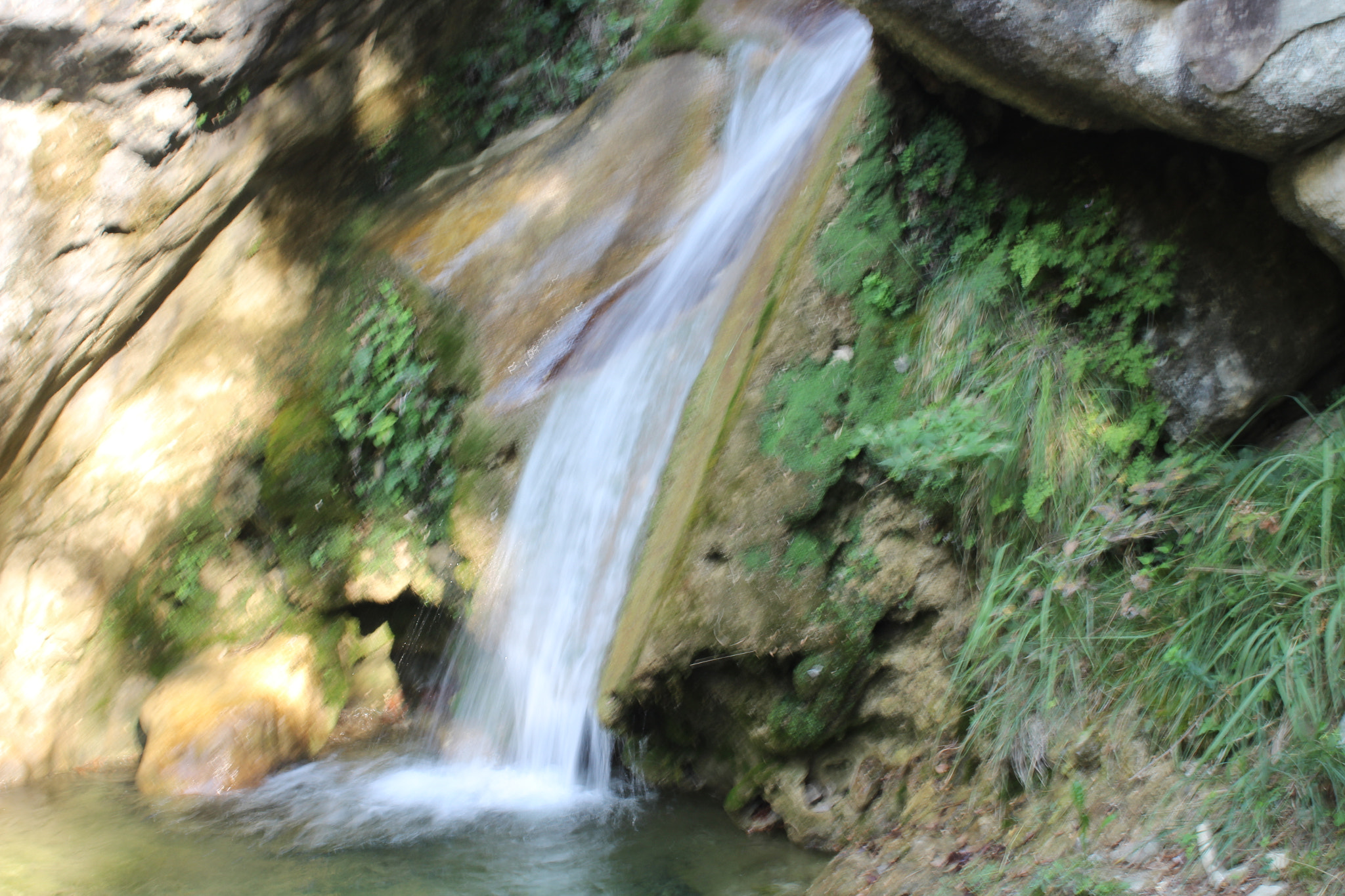 Canon EF 35-80mm f/4-5.6 sample photo. Little waterfall photography