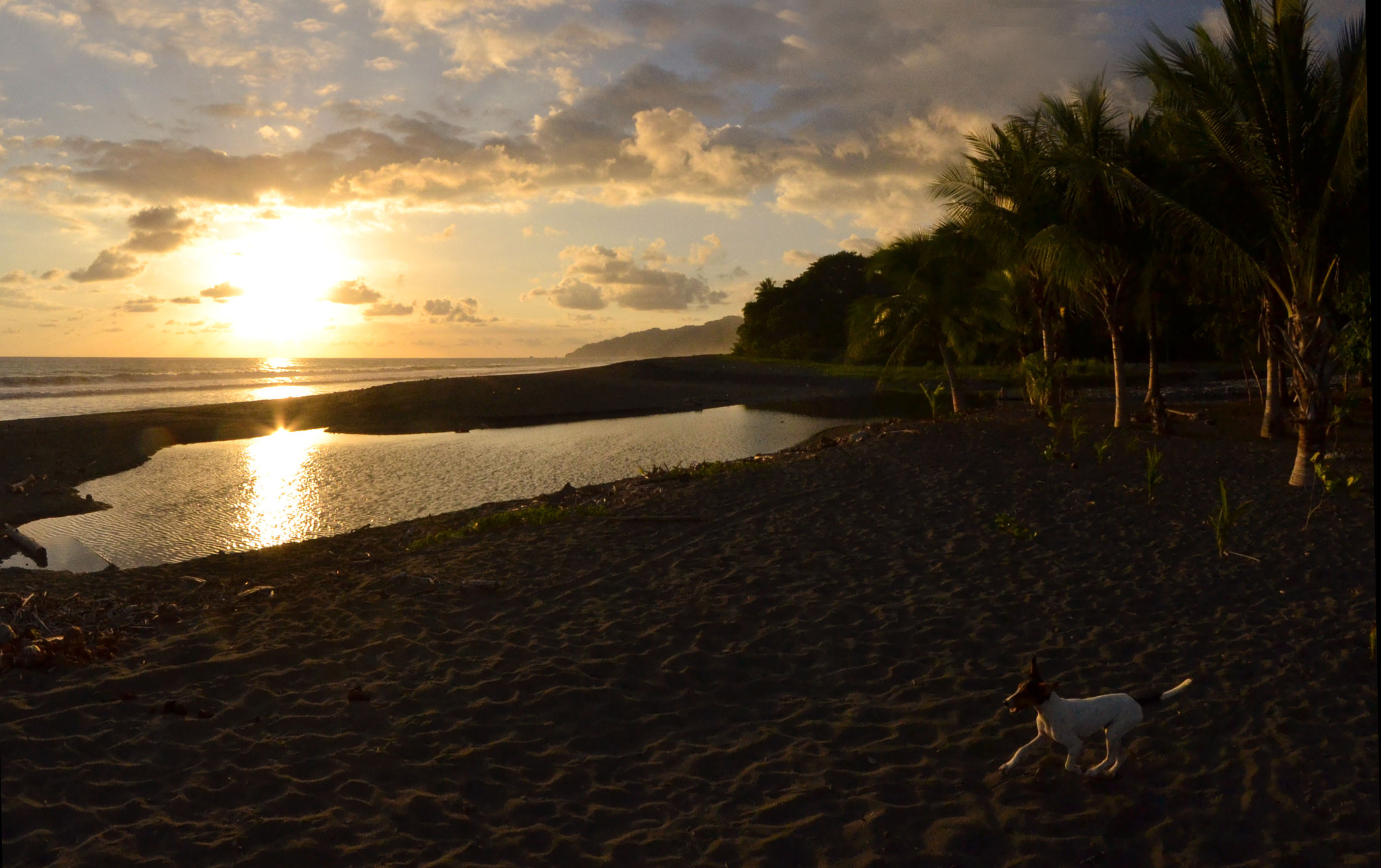 Samyang 8mm F3.5 Aspherical IF MC Fisheye sample photo. Atardecer en playa carate de fondo corcovado photography