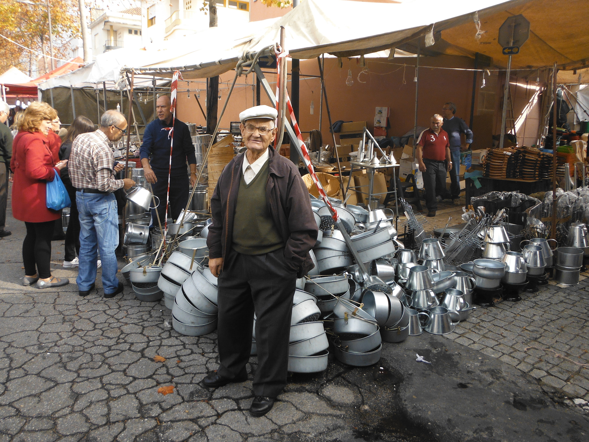 Fujifilm FinePix XP150 sample photo. Old man at the market photography