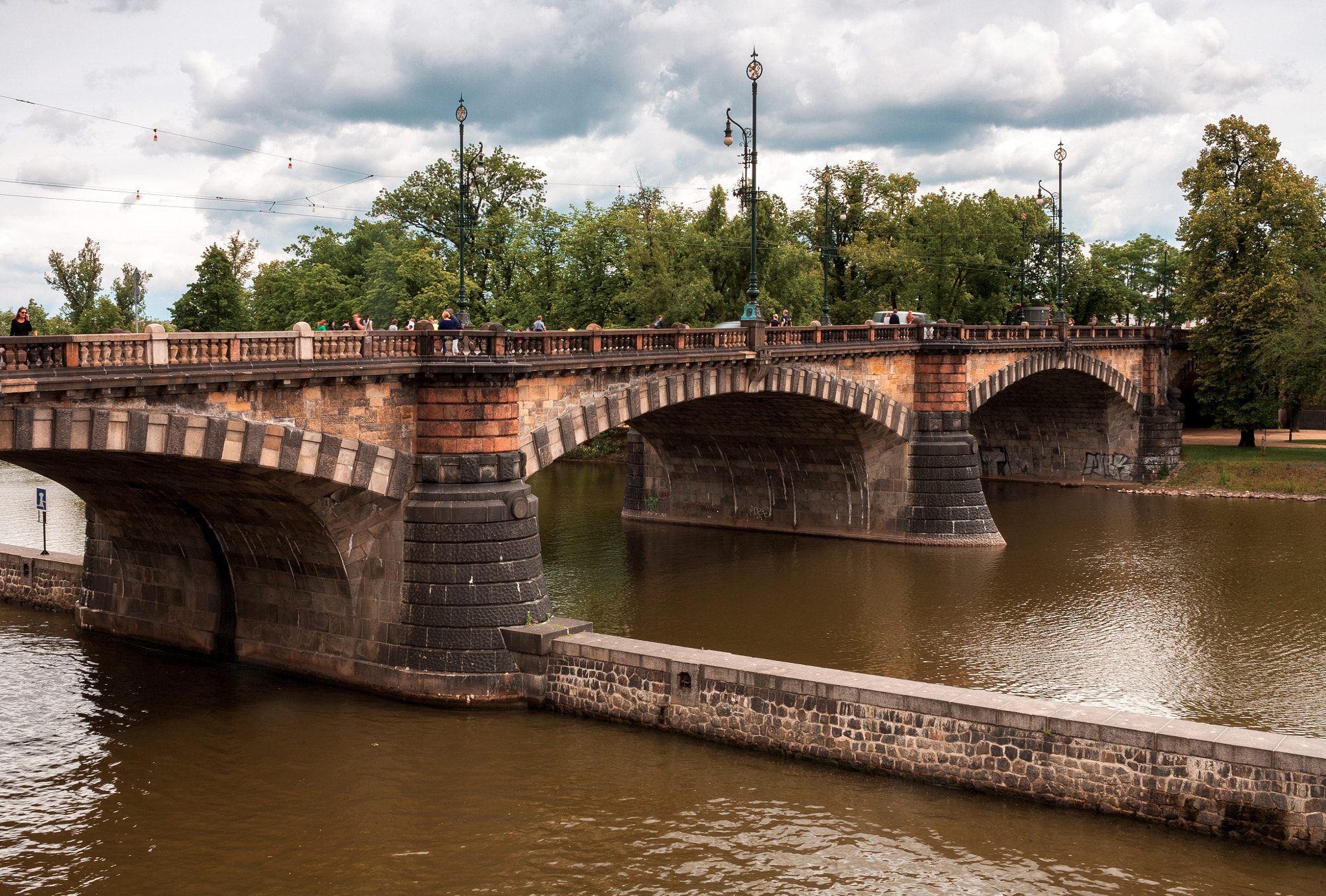 Canon EOS 5D sample photo. Prague bridges photography