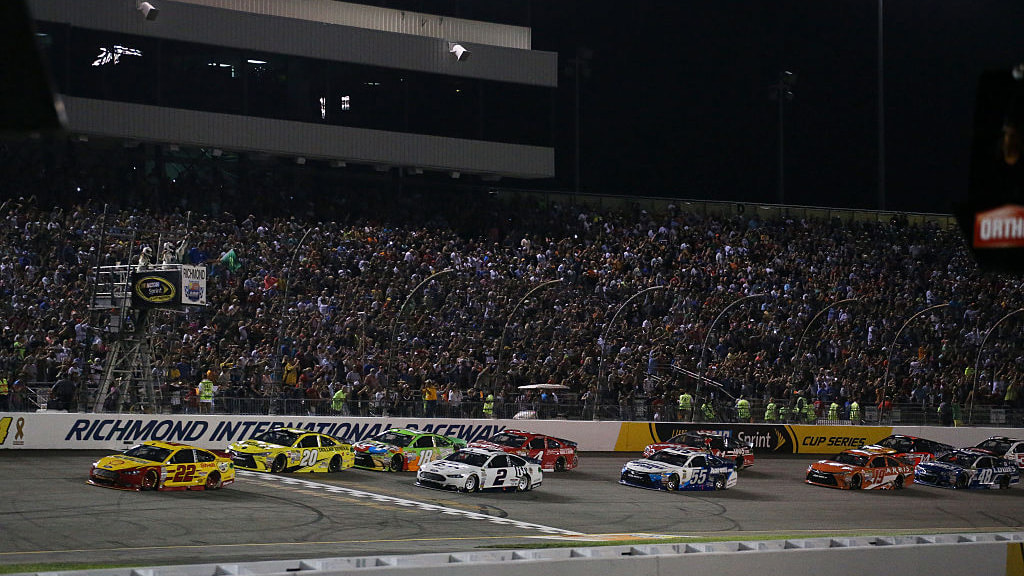 Canon EOS-1D X + Canon EF 70-200mm F4L USM sample photo. 2016 live nascar federated auto parts 400 photography