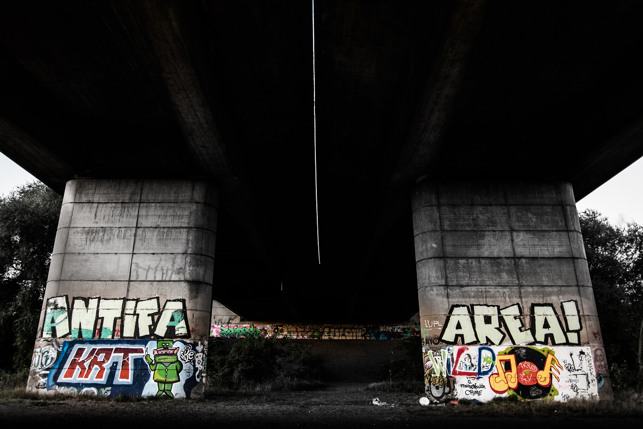 Nikon D500 sample photo. Under tha bridge photography