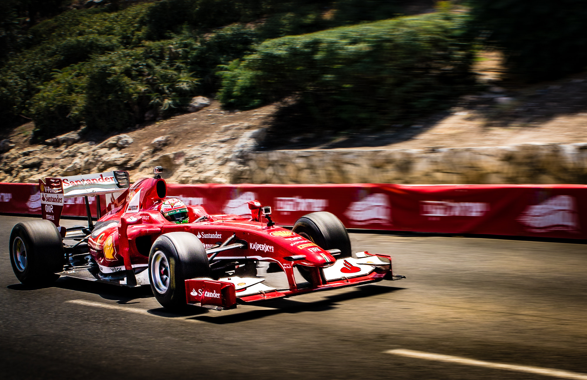 Sony SLT-A55 (SLT-A55V) sample photo. Scuderia ferrari. photography